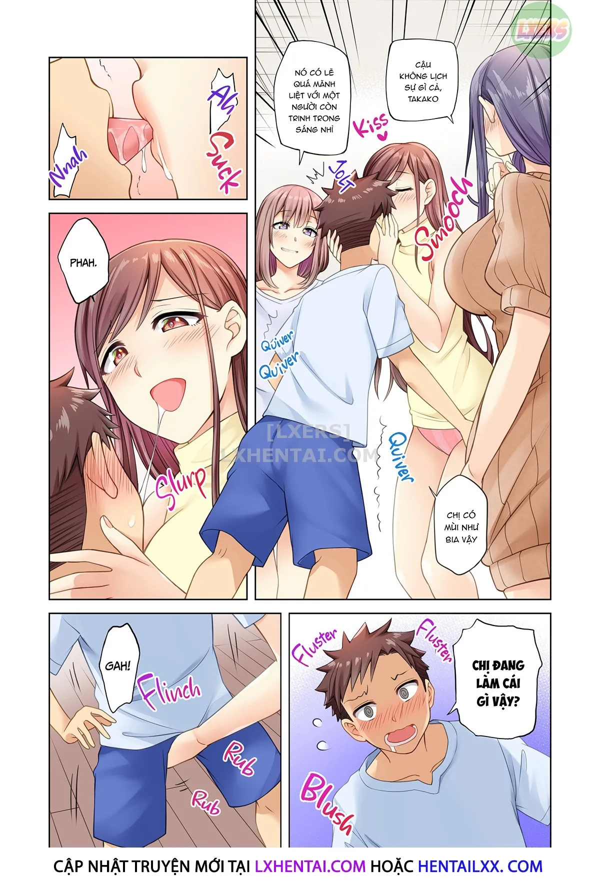 HentaiVN.net - Ảnh 10 - Những cô gái kế bên có lối sống thật vô độ! - Oneshot