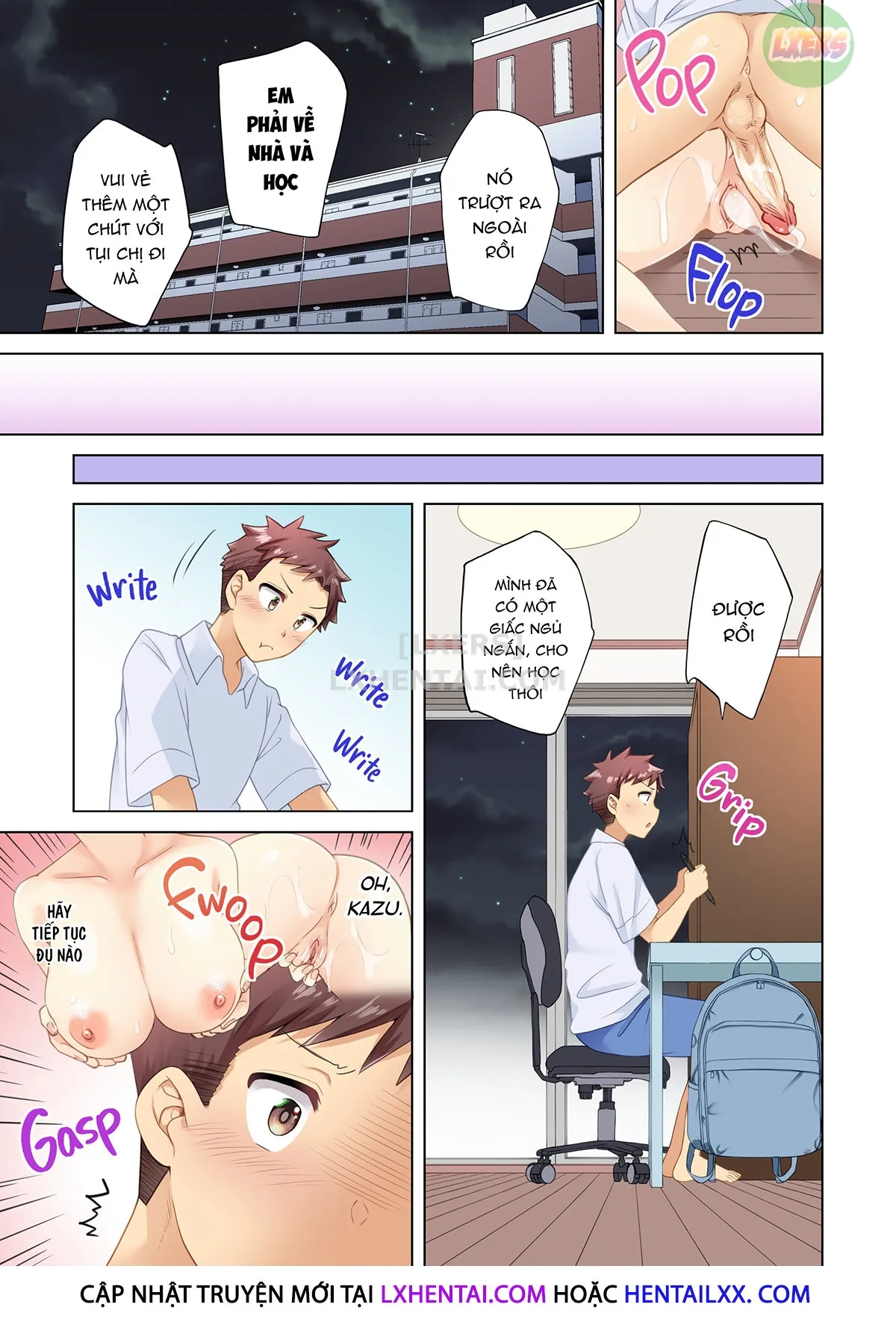HentaiVN.net - Ảnh 35 - Những cô gái kế bên có lối sống thật vô độ! - Oneshot