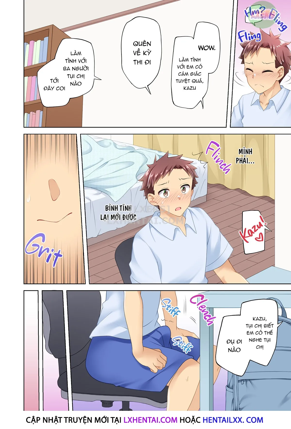 HentaiVN.net - Ảnh 36 - Những cô gái kế bên có lối sống thật vô độ! - Oneshot