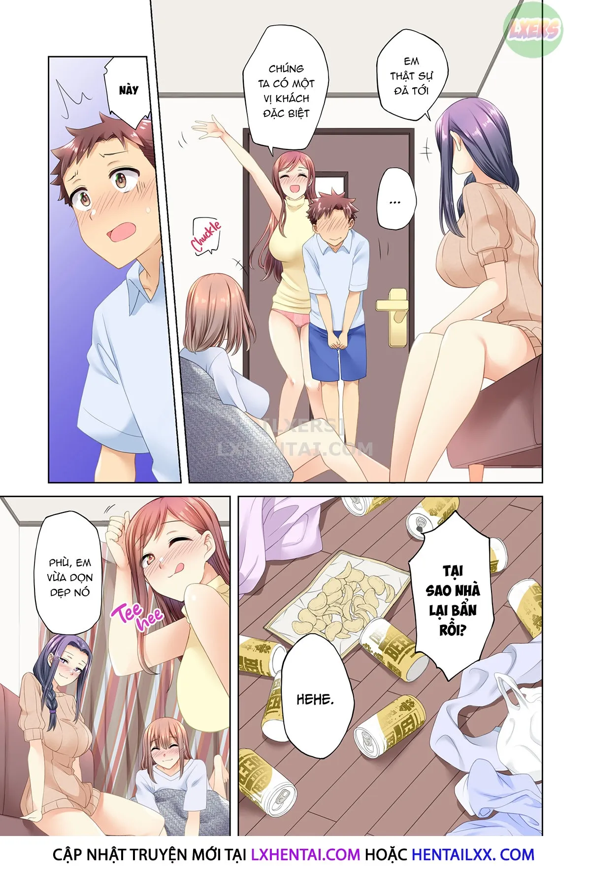 HentaiVN.net - Ảnh 37 - Những cô gái kế bên có lối sống thật vô độ! - Oneshot