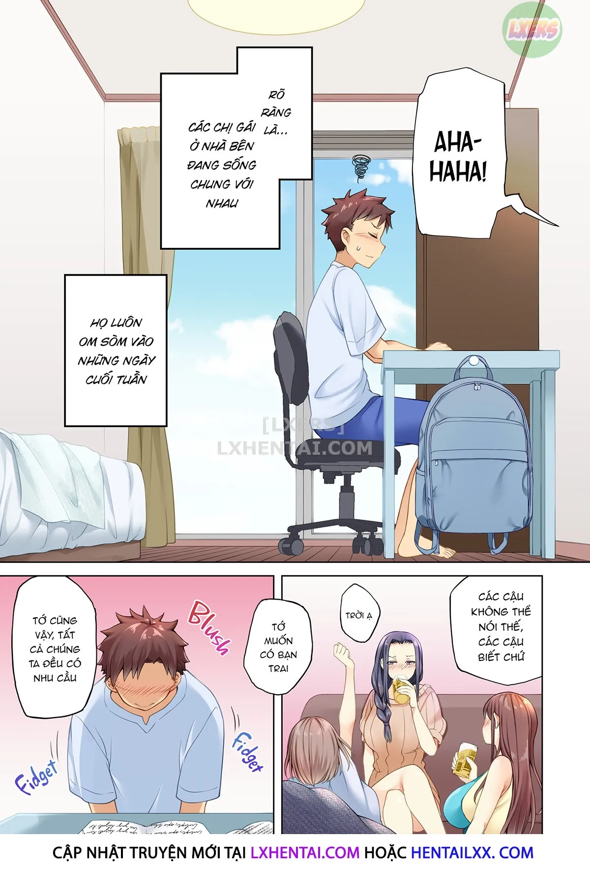 HentaiVN.net - Ảnh 5 - Những cô gái kế bên có lối sống thật vô độ! - Oneshot