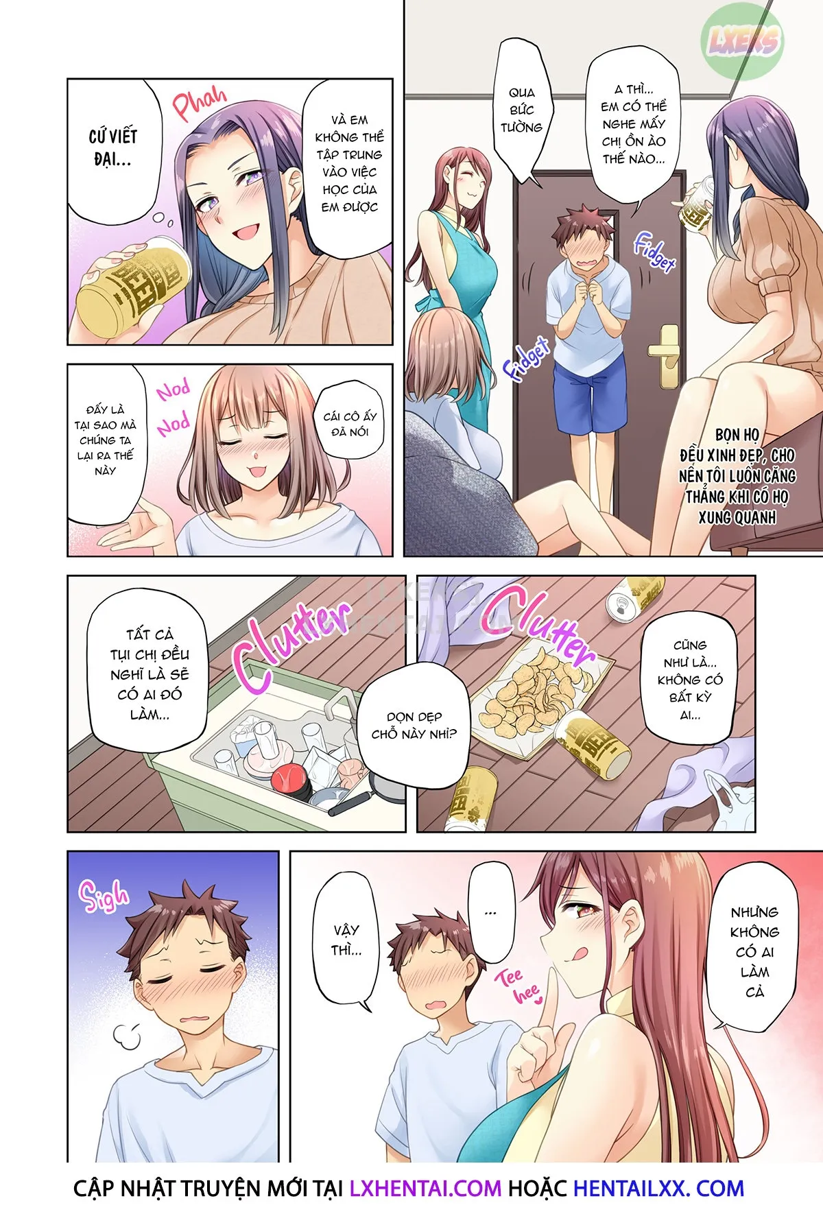 HentaiVN.net - Ảnh 8 - Những cô gái kế bên có lối sống thật vô độ! - Oneshot