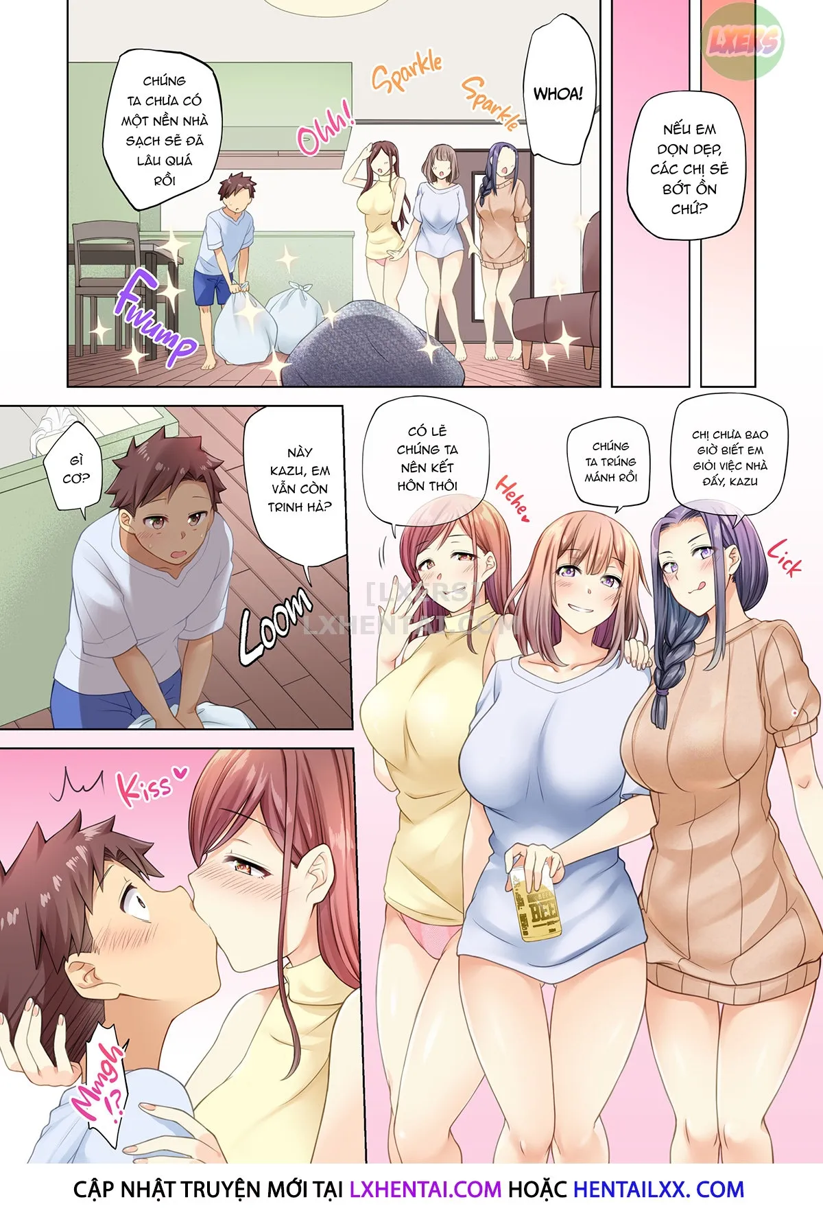 HentaiVN.net - Ảnh 9 - Những cô gái kế bên có lối sống thật vô độ! - Oneshot