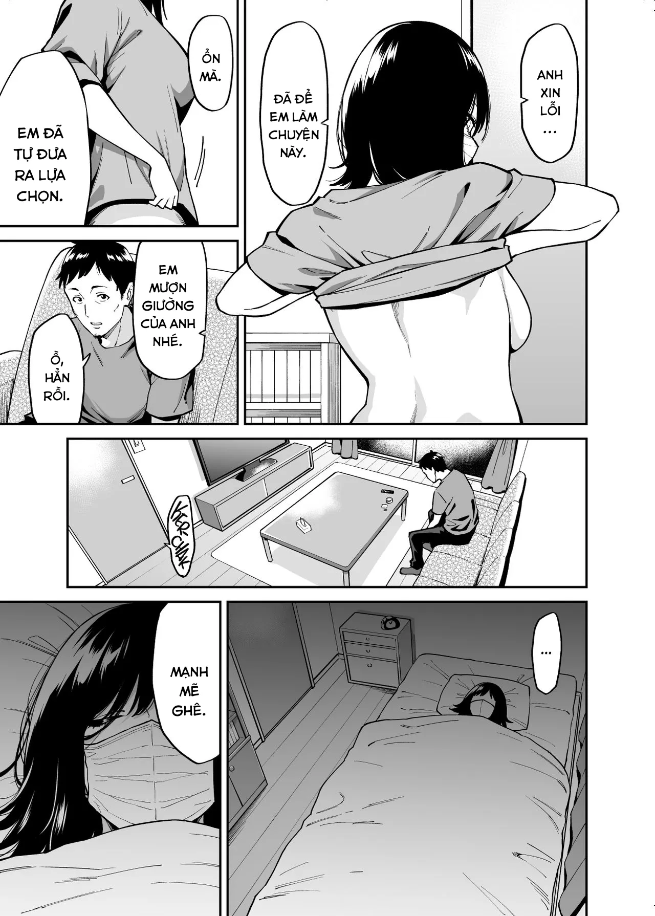 HentaiVN.net - Ảnh 11 - Đi bụi và ông chú trung niên. [The Runaway And The Middle-Aged Man; Hirowareta Onnanoko to Oji-san no Hanashi] - Oneshot