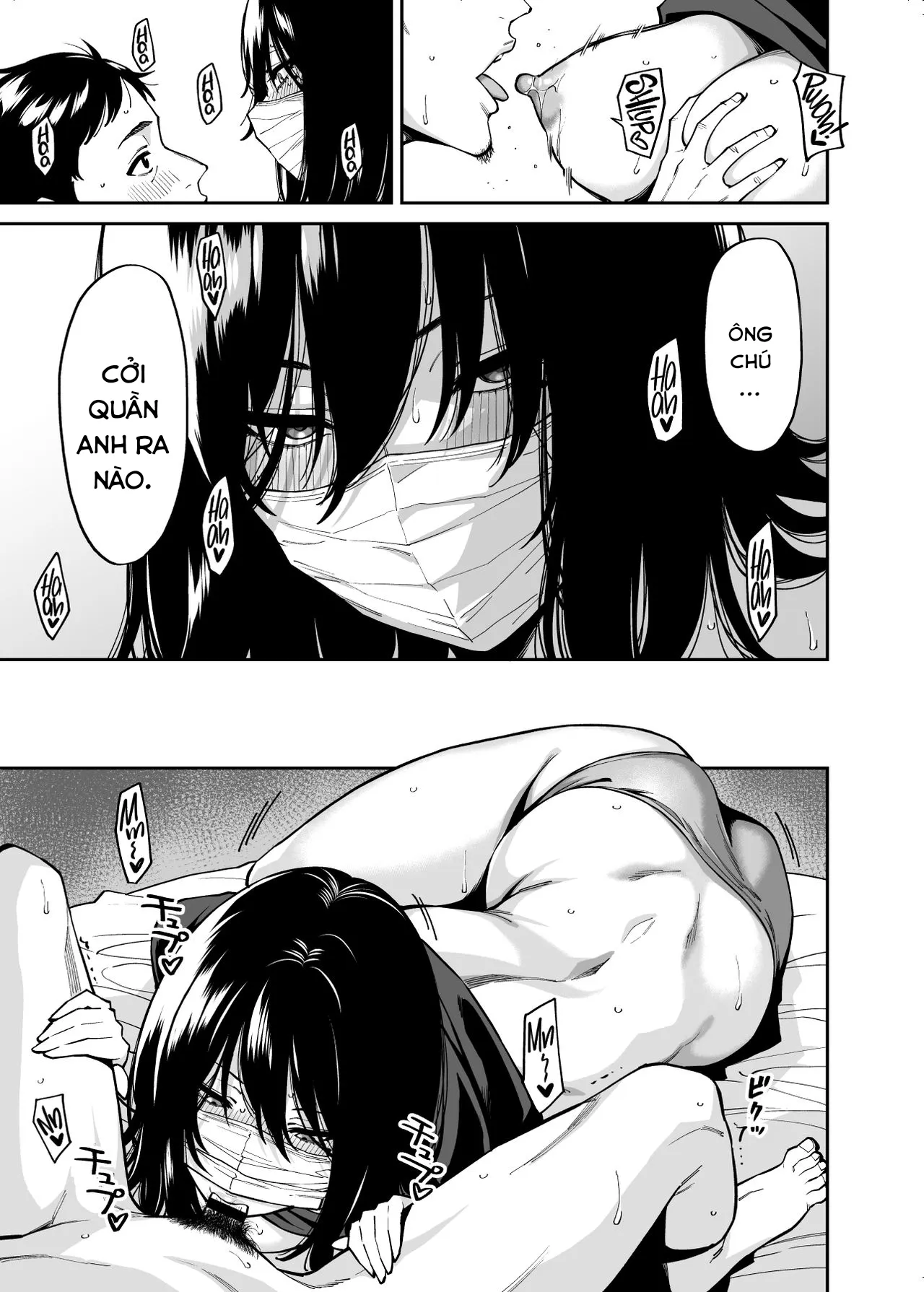 HentaiVN.net - Ảnh 23 - Đi bụi và ông chú trung niên. [The Runaway And The Middle-Aged Man; Hirowareta Onnanoko to Oji-san no Hanashi] - Oneshot