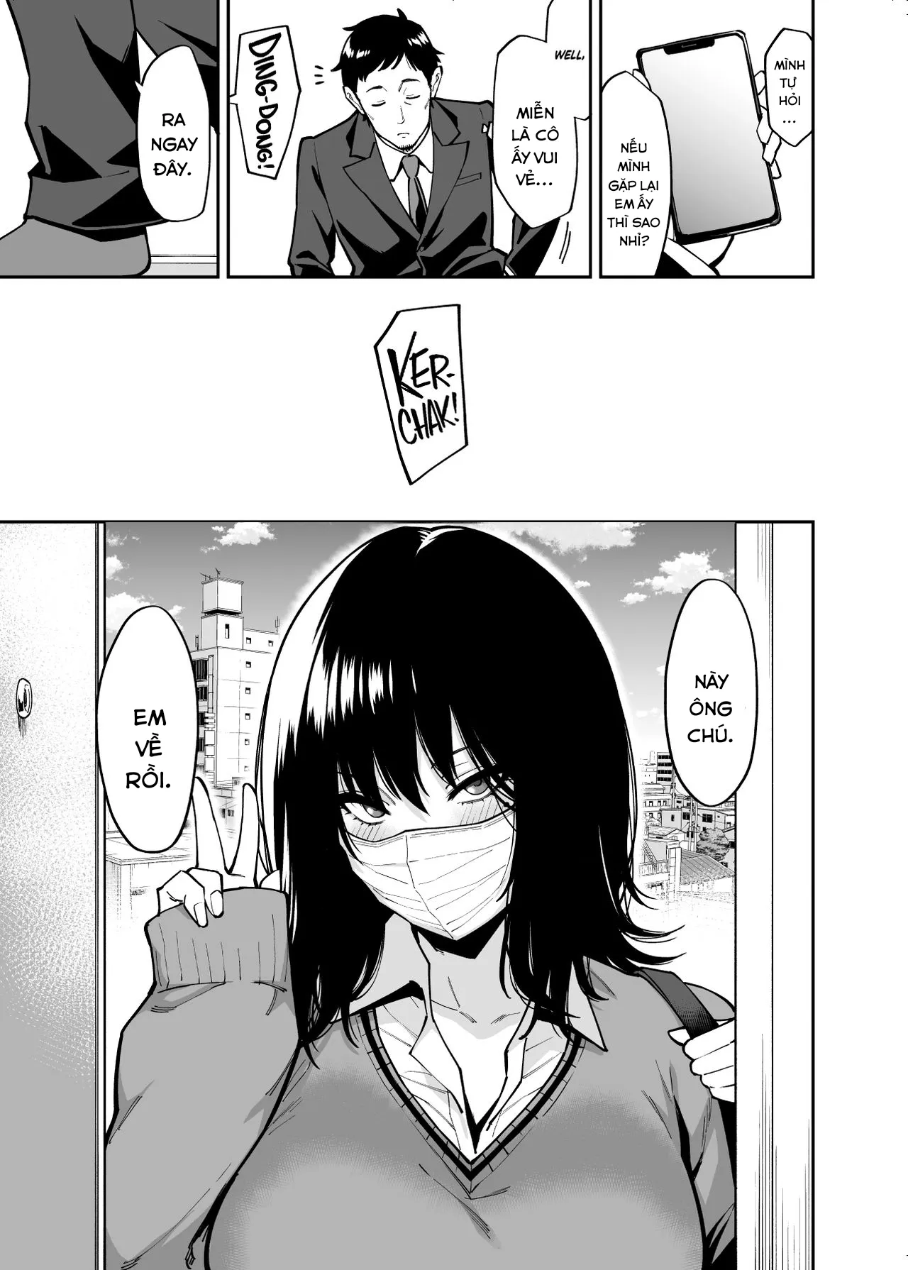 HentaiVN.net - Ảnh 43 - Đi bụi và ông chú trung niên. [The Runaway And The Middle-Aged Man; Hirowareta Onnanoko to Oji-san no Hanashi] - Oneshot