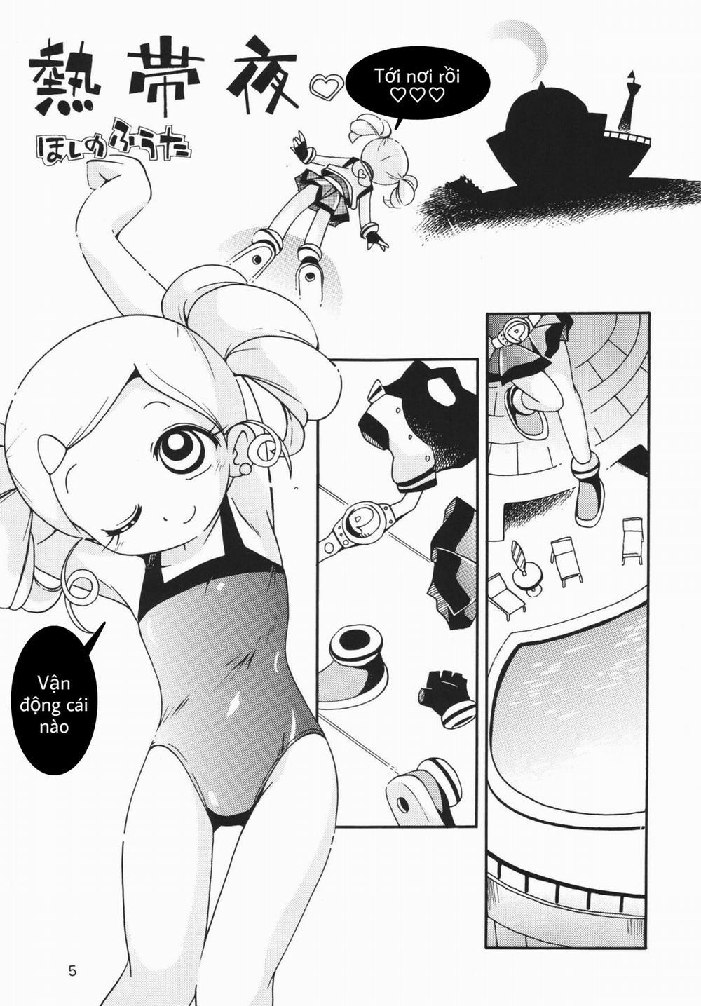 HentaiVN.net - Ảnh 4 - (Powerpuff Girls Z) Powerpuff Spirits Z Sono 2 [Bubbles bơi đêm] - Oneshot