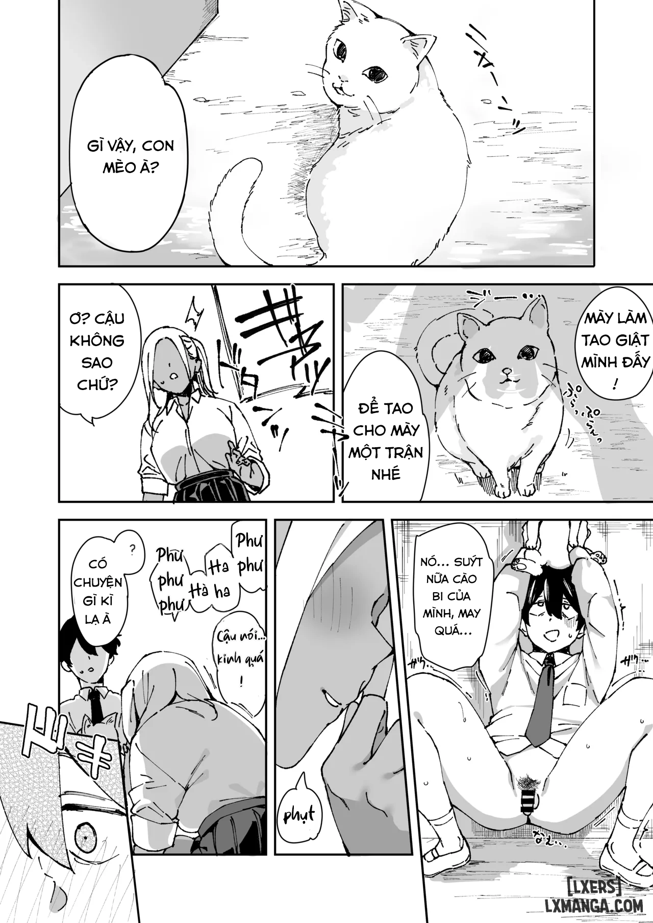 HentaiVN.net - Ảnh 29 - Kurasu no Kuro Gyaru to Sefure ni Natta hanashi - One Shot