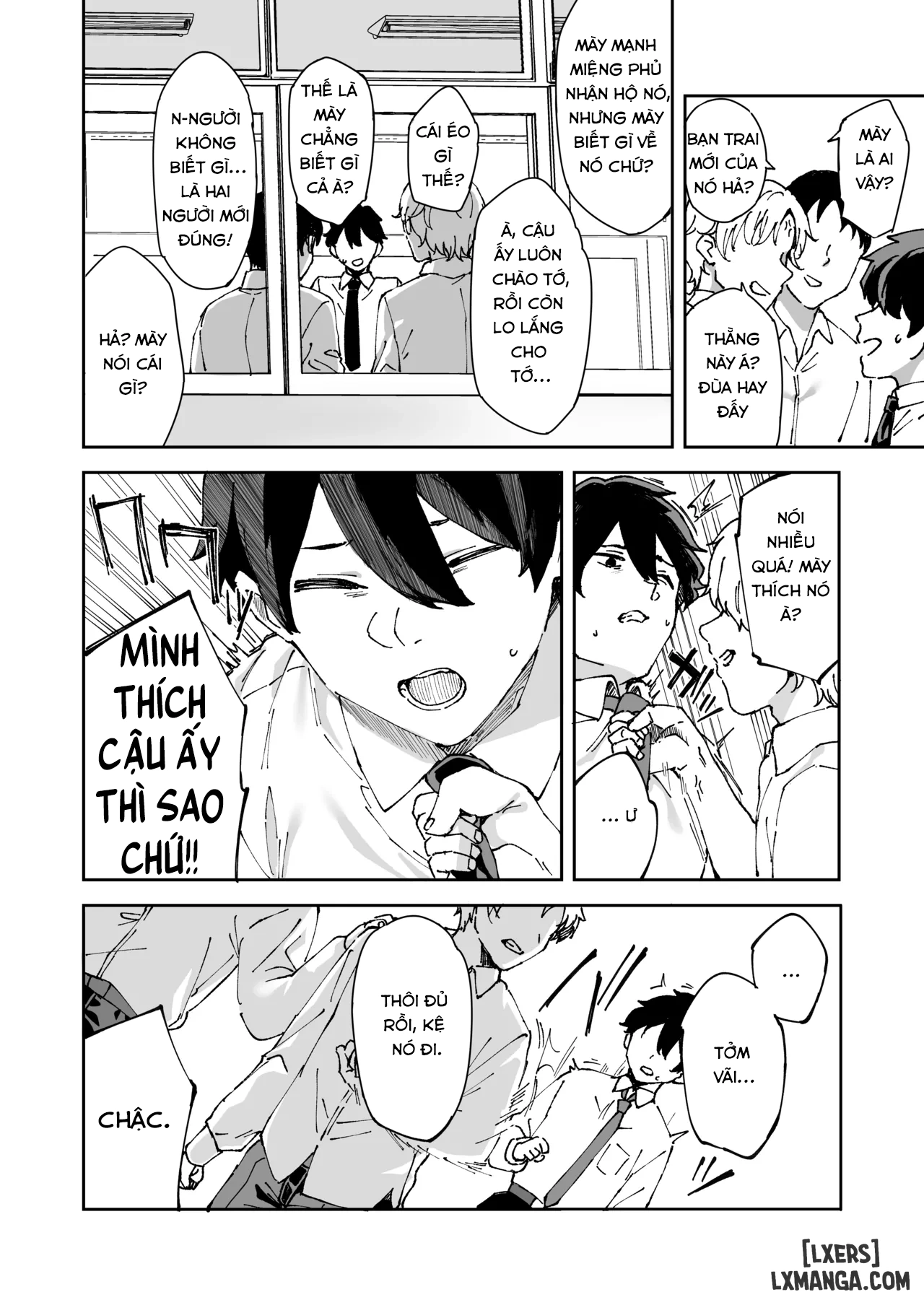 HentaiVN.net - Ảnh 33 - Kurasu no Kuro Gyaru to Sefure ni Natta hanashi - One Shot