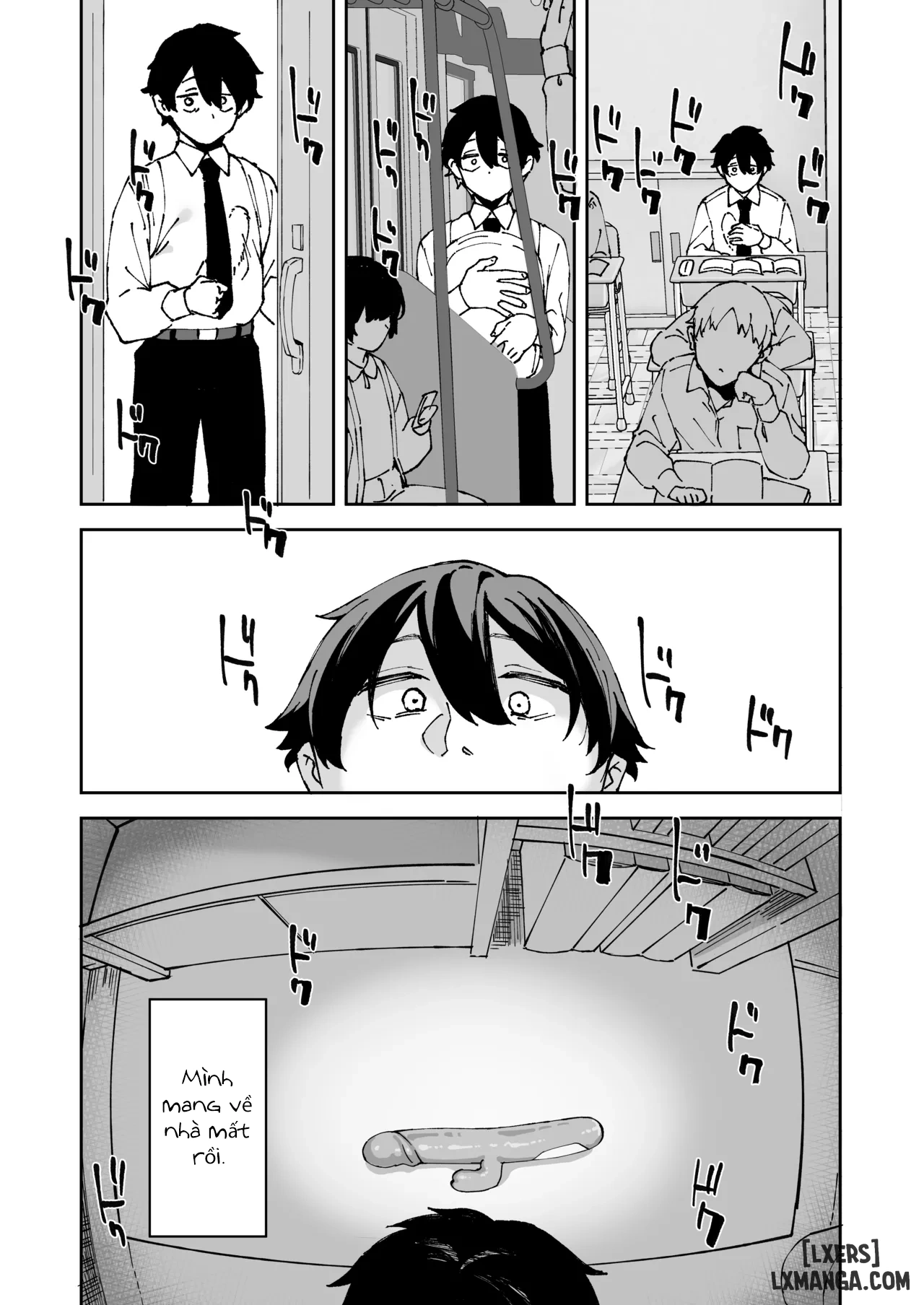 HentaiVN.net - Ảnh 6 - Kurasu no Kuro Gyaru to Sefure ni Natta hanashi - One Shot