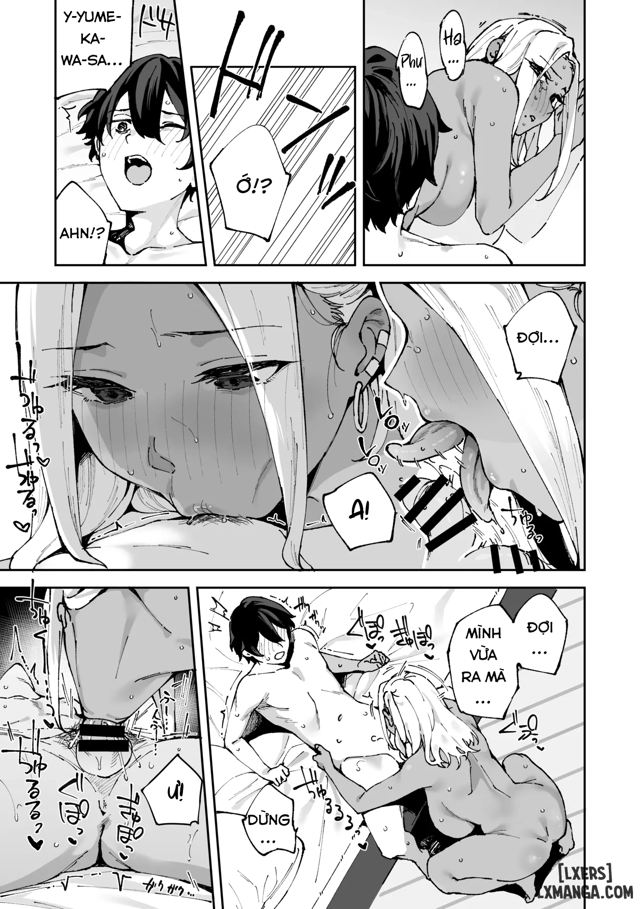 HentaiVN.net - Ảnh 58 - Kurasu no Kuro Gyaru to Sefure ni Natta hanashi - One Shot
