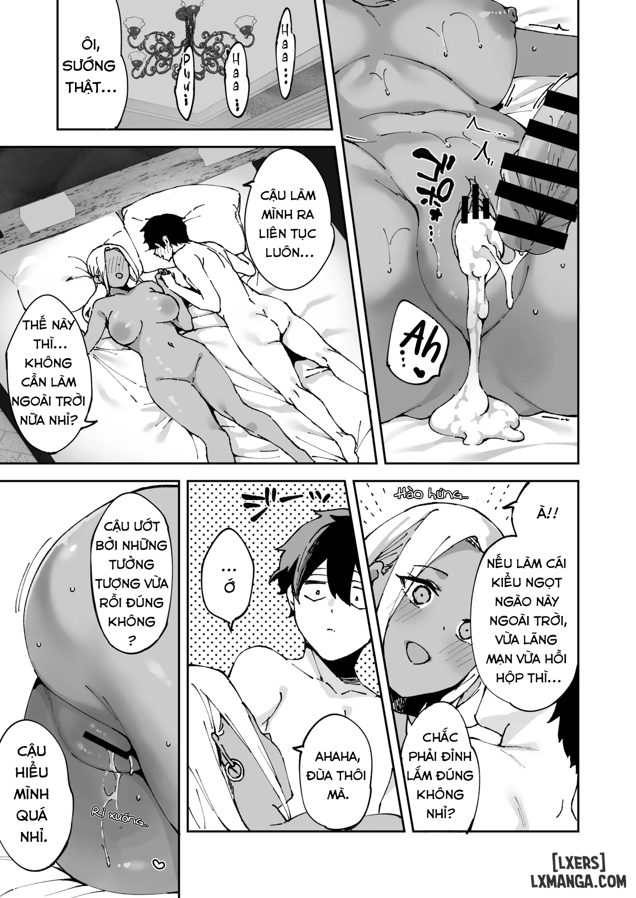 HentaiVN.net - Ảnh 68 - Kurasu no Kuro Gyaru to Sefure ni Natta hanashi - One Shot