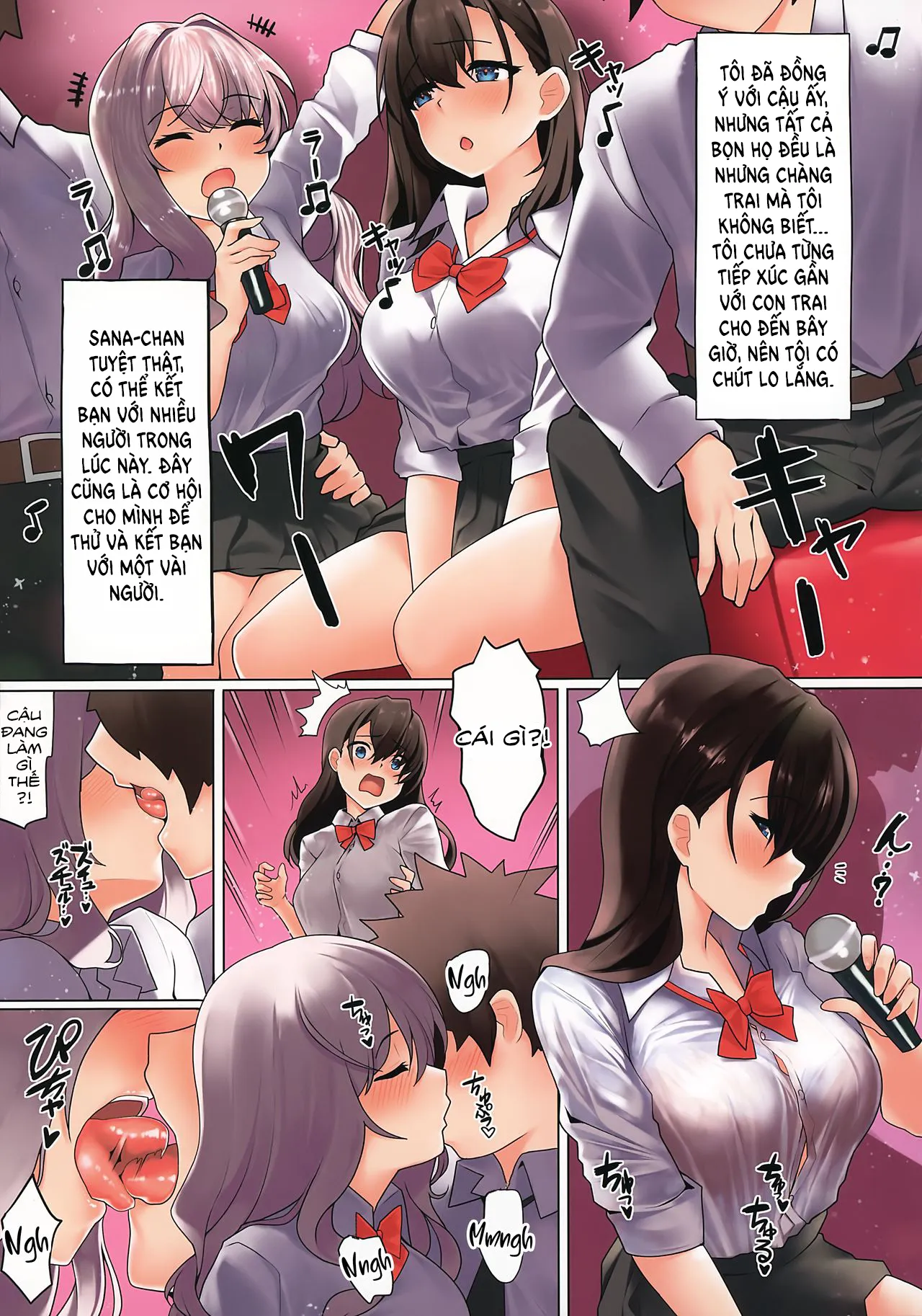 HentaiVN.net - Ảnh 7 - Để trở nên nổi tiếng với đám con trai, tôi sẽ... [Watashi ga Danshi ni Moteru Wake; To Be Popular With Boys, I Will...] - Oneshot