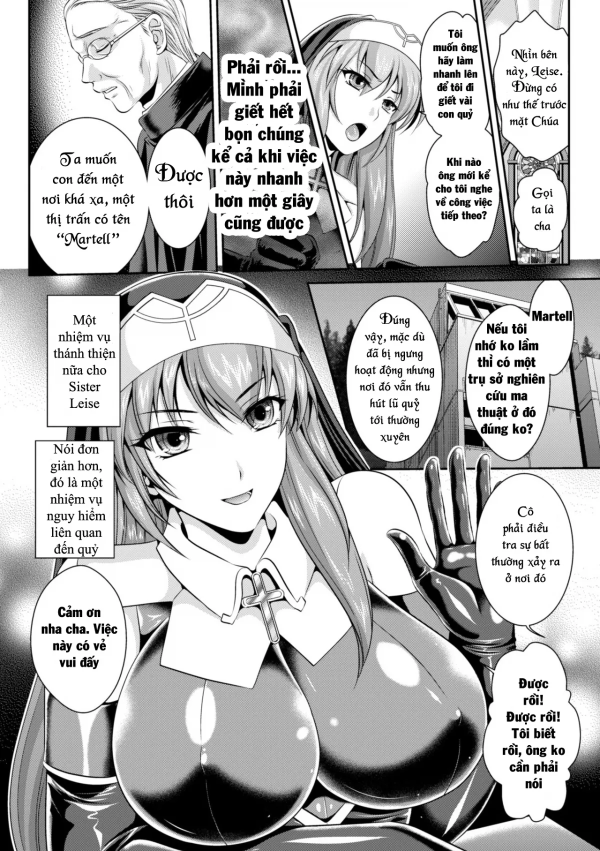 HentaiVN.net - Ảnh 14 - Liese’s Destiny: Punishment Of Lust On The Slime Prison [Nengoku no Liese Inzai no Shukumei] - Chap 1