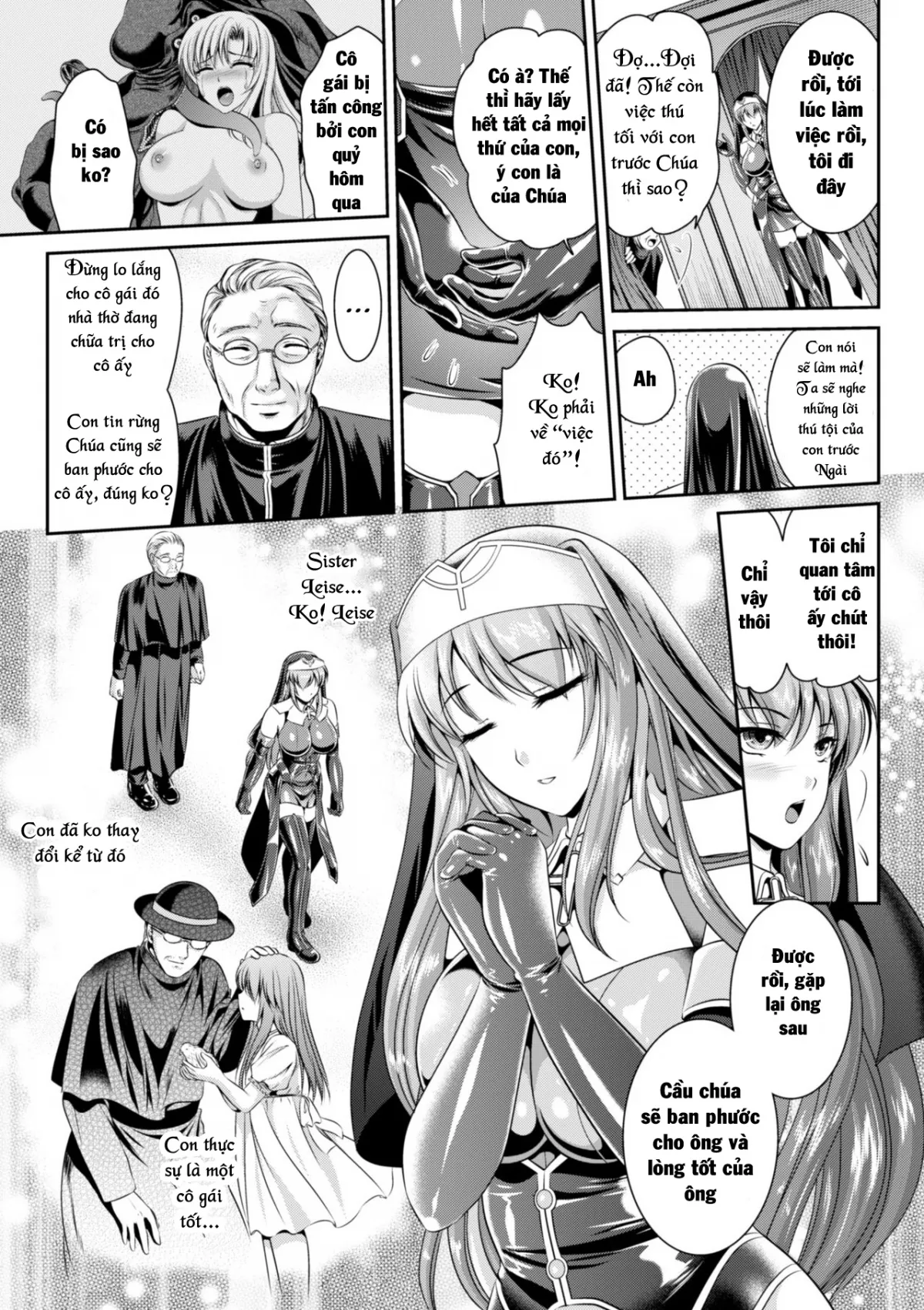 HentaiVN.net - Ảnh 15 - Liese’s Destiny: Punishment Of Lust On The Slime Prison [Nengoku no Liese Inzai no Shukumei] - Chap 1