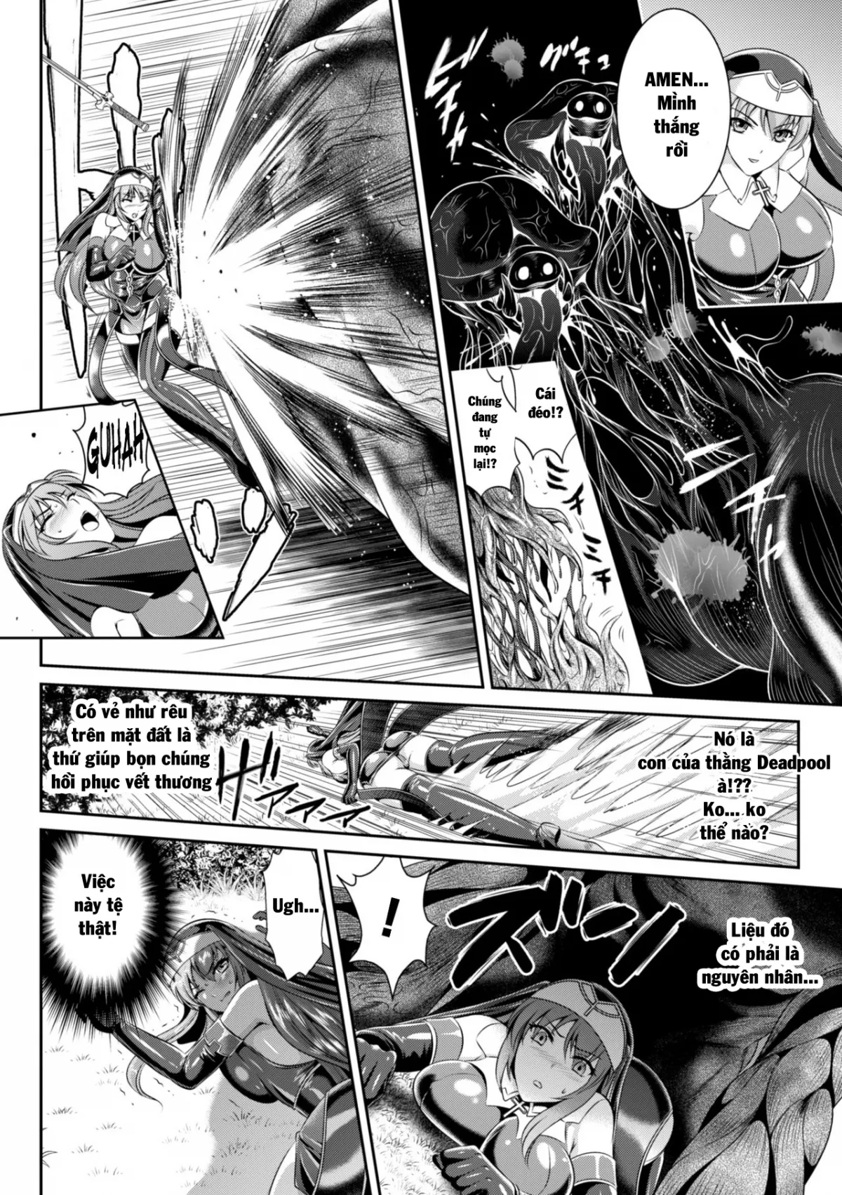 HentaiVN.net - Ảnh 17 - Liese’s Destiny: Punishment Of Lust On The Slime Prison [Nengoku no Liese Inzai no Shukumei] - Chap 1