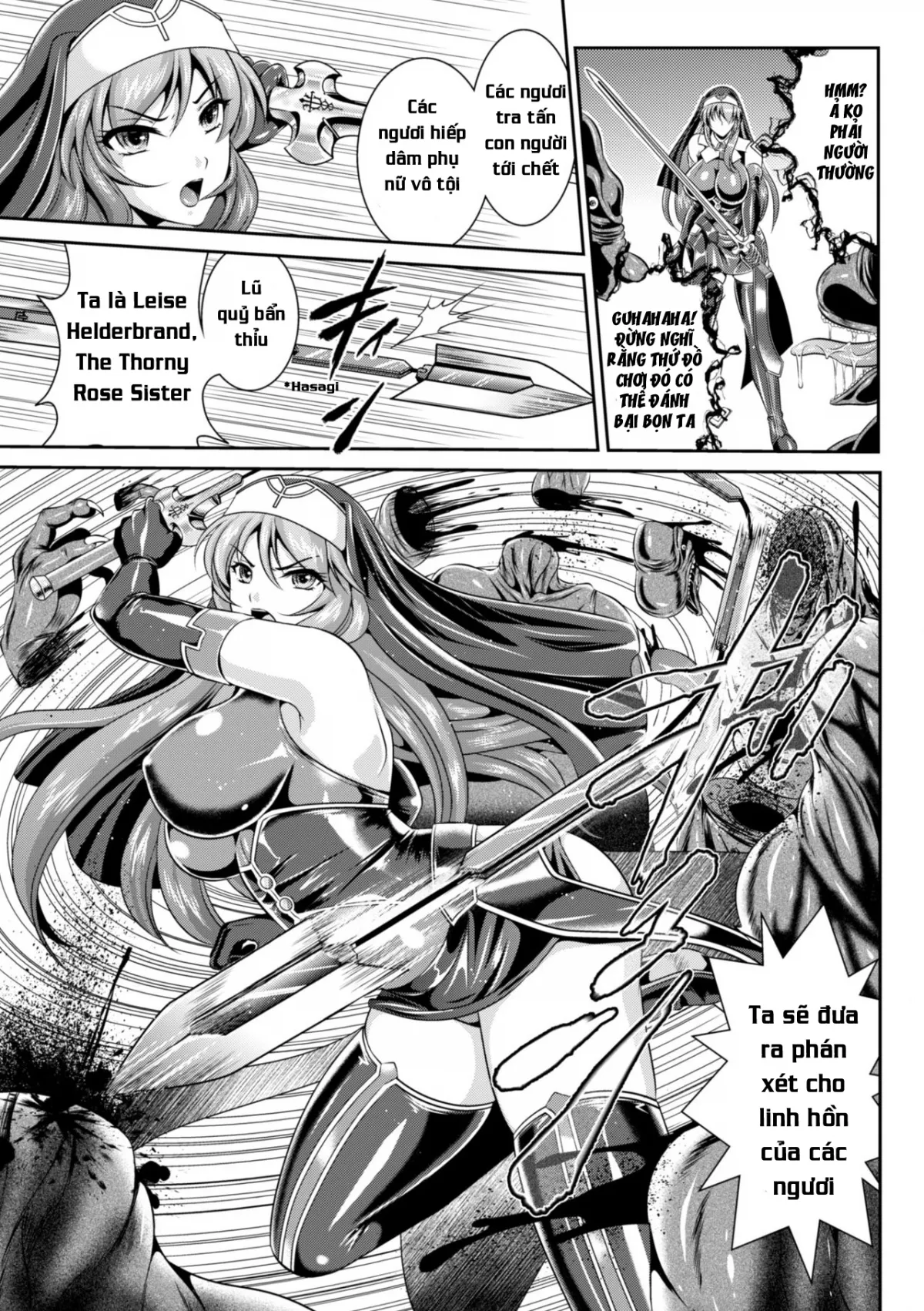 HentaiVN.net - Ảnh 9 - Liese’s Destiny: Punishment Of Lust On The Slime Prison [Nengoku no Liese Inzai no Shukumei] - Chap 1