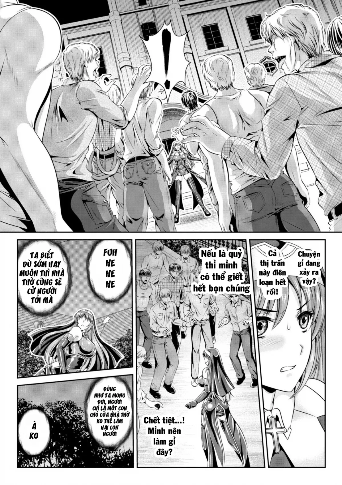 HentaiVN.net - Ảnh 10 - Liese’s Destiny: Punishment Of Lust On The Slime Prison [Nengoku no Liese Inzai no Shukumei] - Chap 2