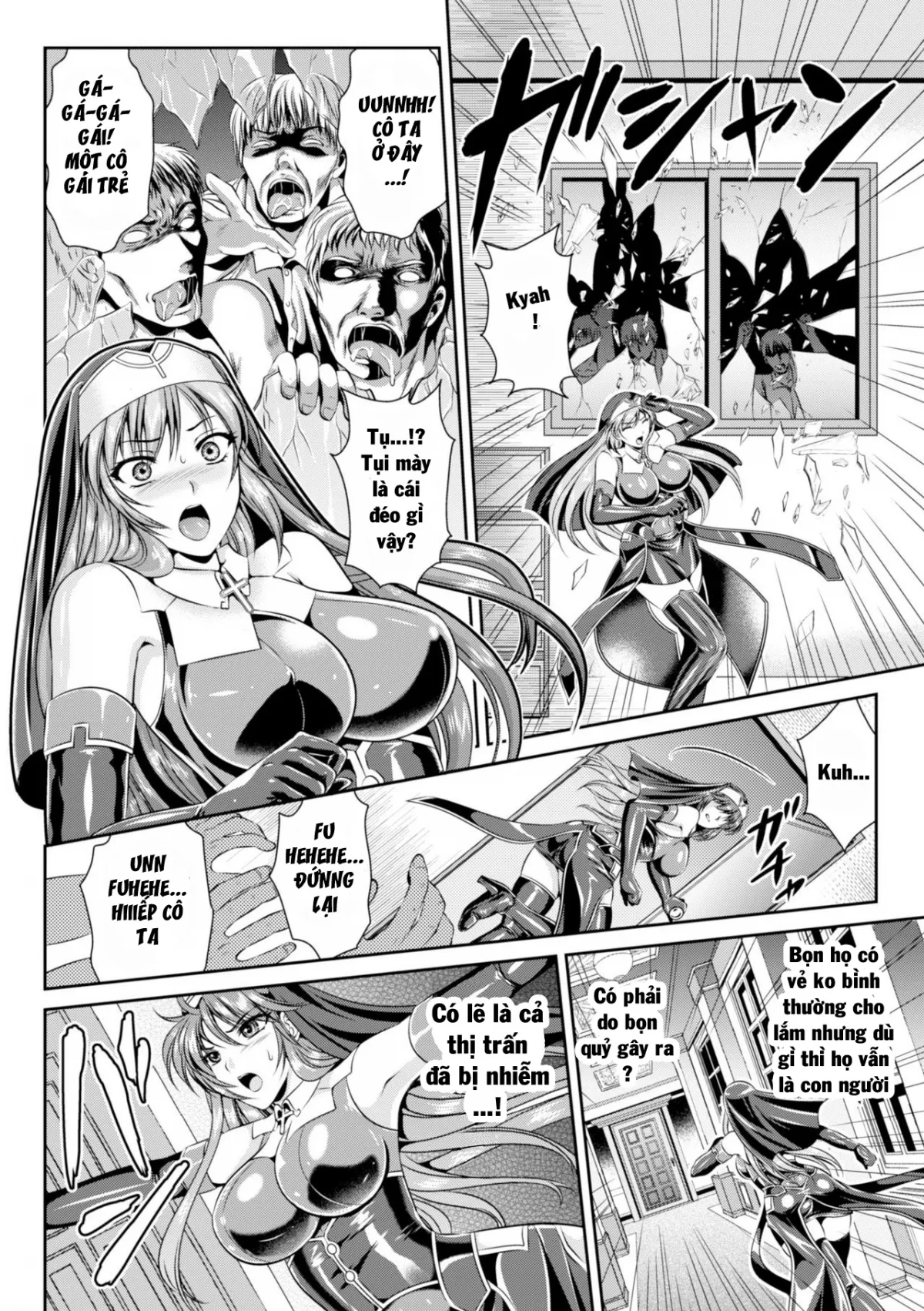 HentaiVN.net - Ảnh 9 - Liese’s Destiny: Punishment Of Lust On The Slime Prison [Nengoku no Liese Inzai no Shukumei] - Chap 2