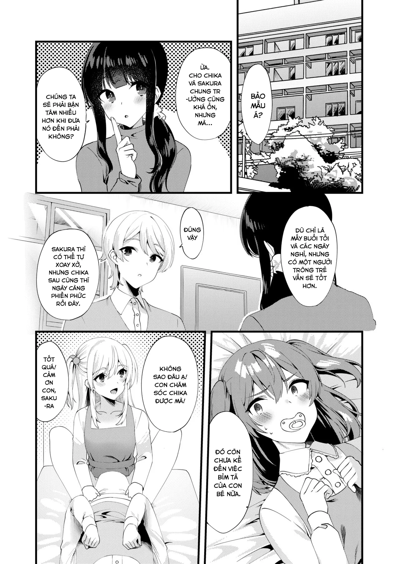 HentaiVN.net - Ảnh 4 - Hello My Pretty Baby [ハロー・マイ・プリティ・ベビー #210064] - Chap 3.