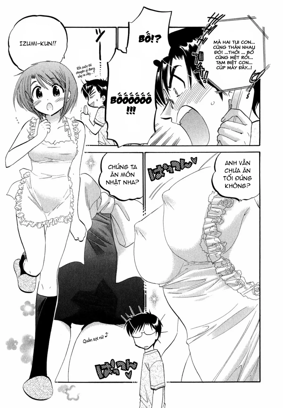HentaiVN.net - Ảnh 10 - Vợ tôi là chủ tịch hội học sinh [Okusama wa Seito Kaichou; My Wife is Captain of Student Council] - Chap 1: Hôn thứ của vợ tôi