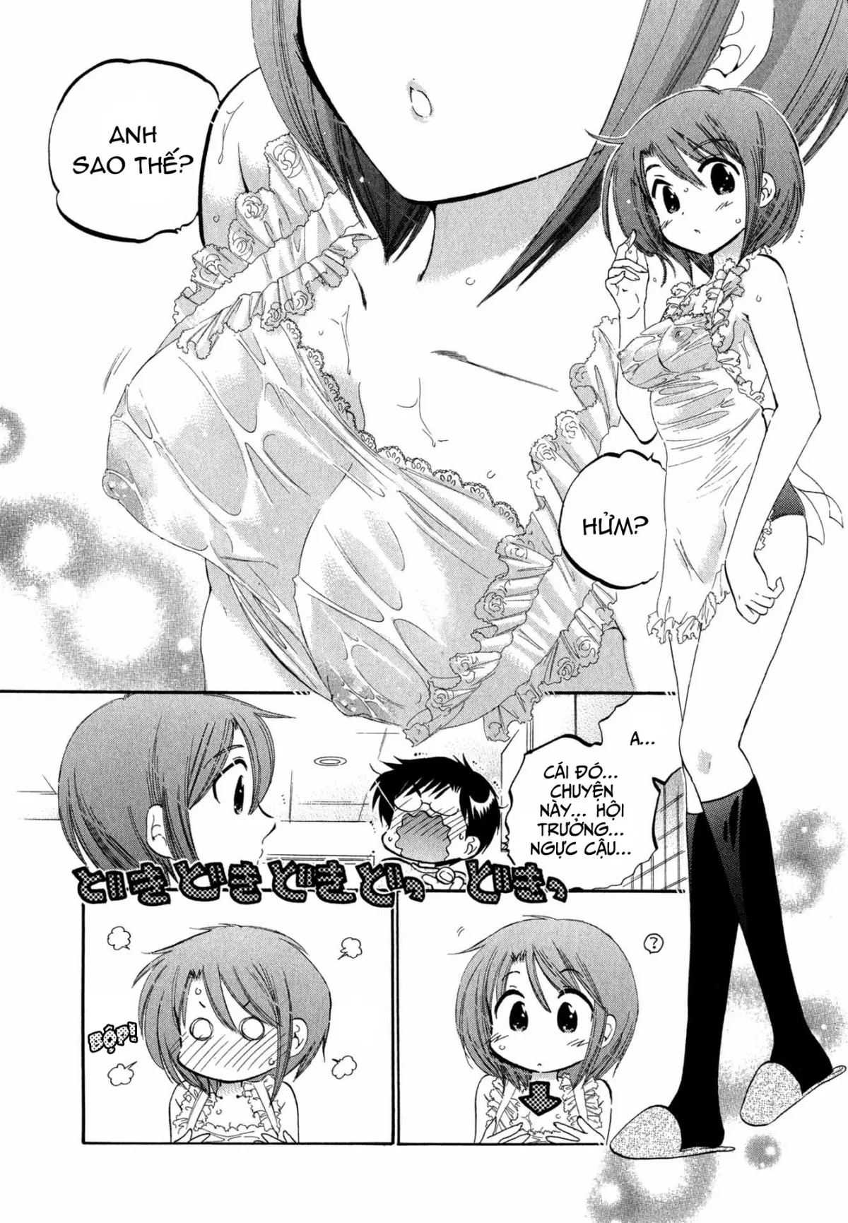 HentaiVN.net - Ảnh 13 - Vợ tôi là chủ tịch hội học sinh [Okusama wa Seito Kaichou; My Wife is Captain of Student Council] - Chap 1: Hôn thứ của vợ tôi