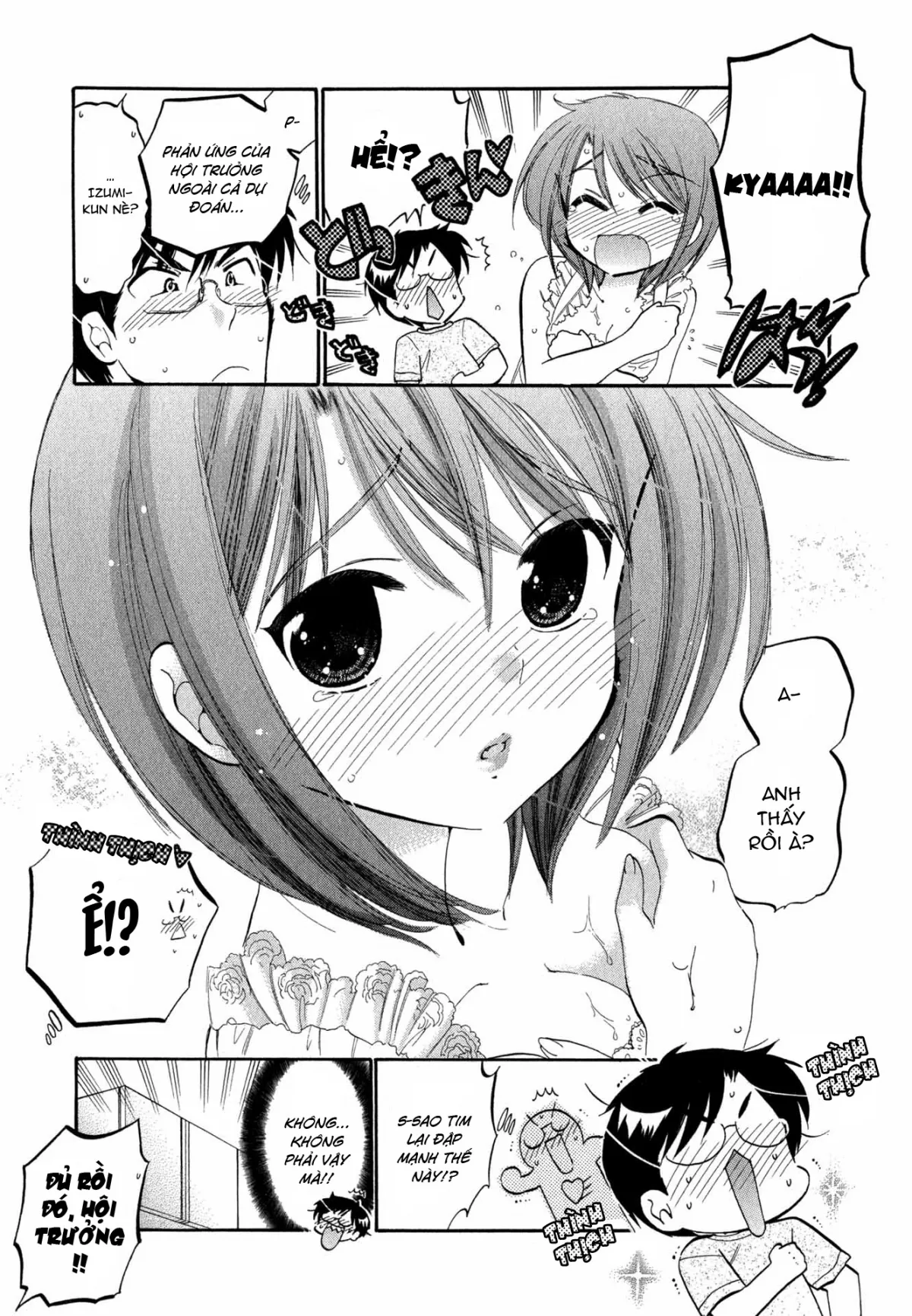 HentaiVN.net - Ảnh 14 - Vợ tôi là chủ tịch hội học sinh [Okusama wa Seito Kaichou; My Wife is Captain of Student Council] - Chap 1: Hôn thứ của vợ tôi