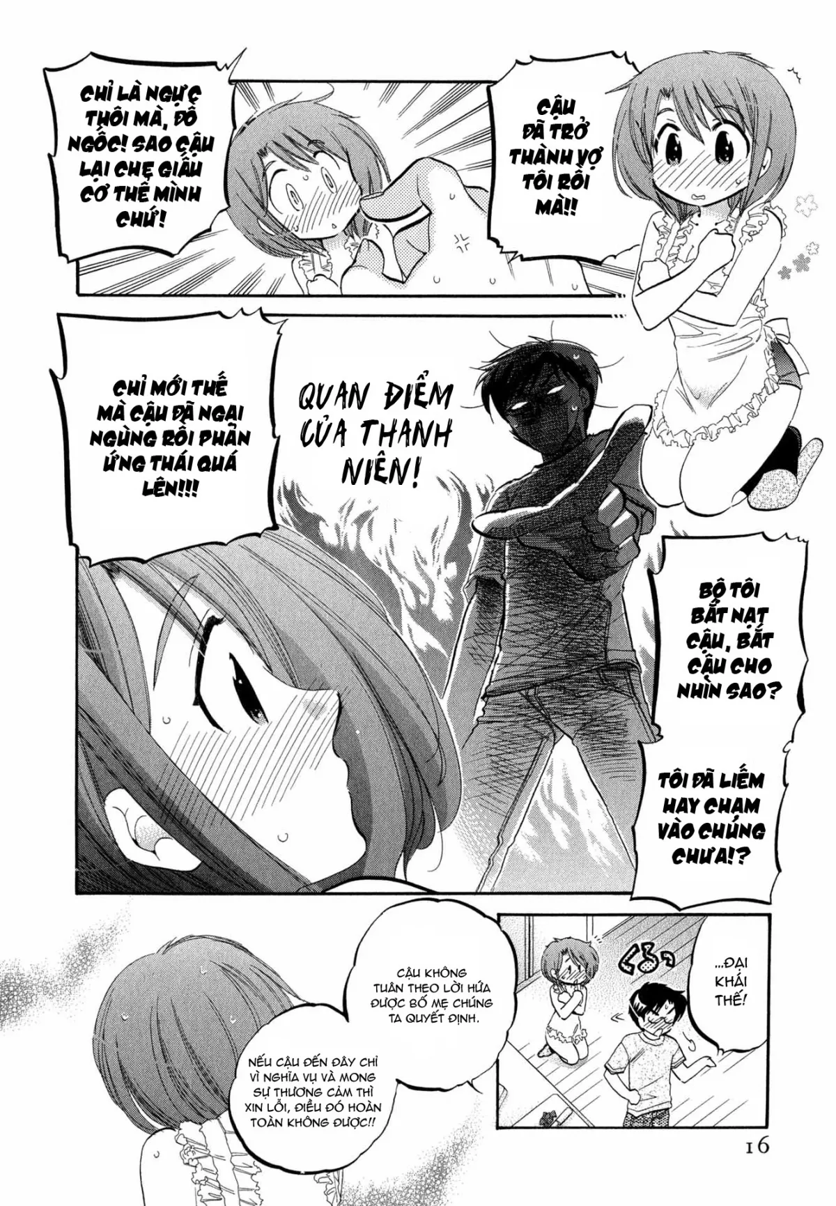 HentaiVN.net - Ảnh 15 - Vợ tôi là chủ tịch hội học sinh [Okusama wa Seito Kaichou; My Wife is Captain of Student Council] - Chap 1: Hôn thứ của vợ tôi