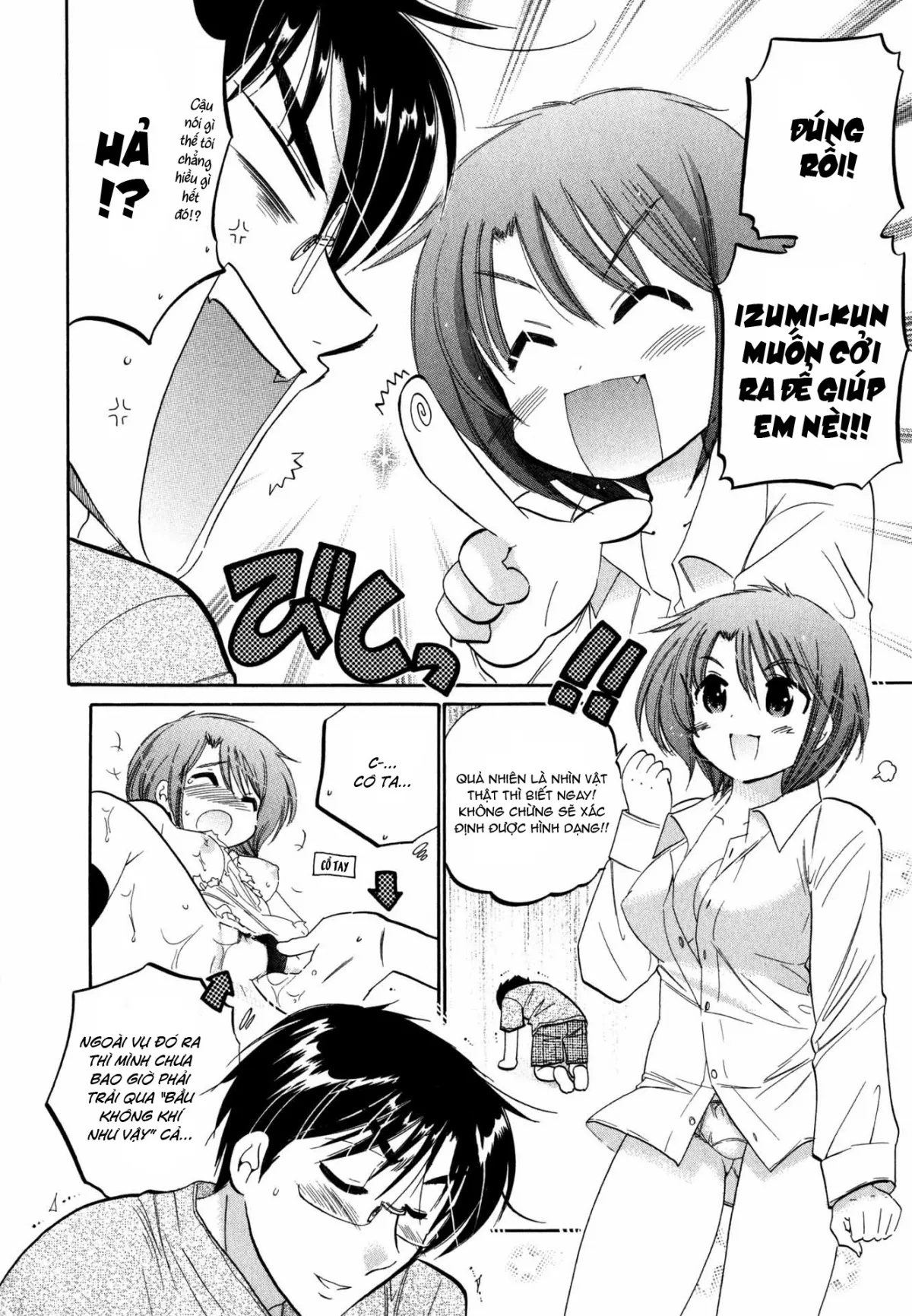 HentaiVN.net - Ảnh 10 - Vợ tôi là chủ tịch hội học sinh [Okusama wa Seito Kaichou; My Wife is Captain of Student Council] - Chap 2: Vợ tôi học bài