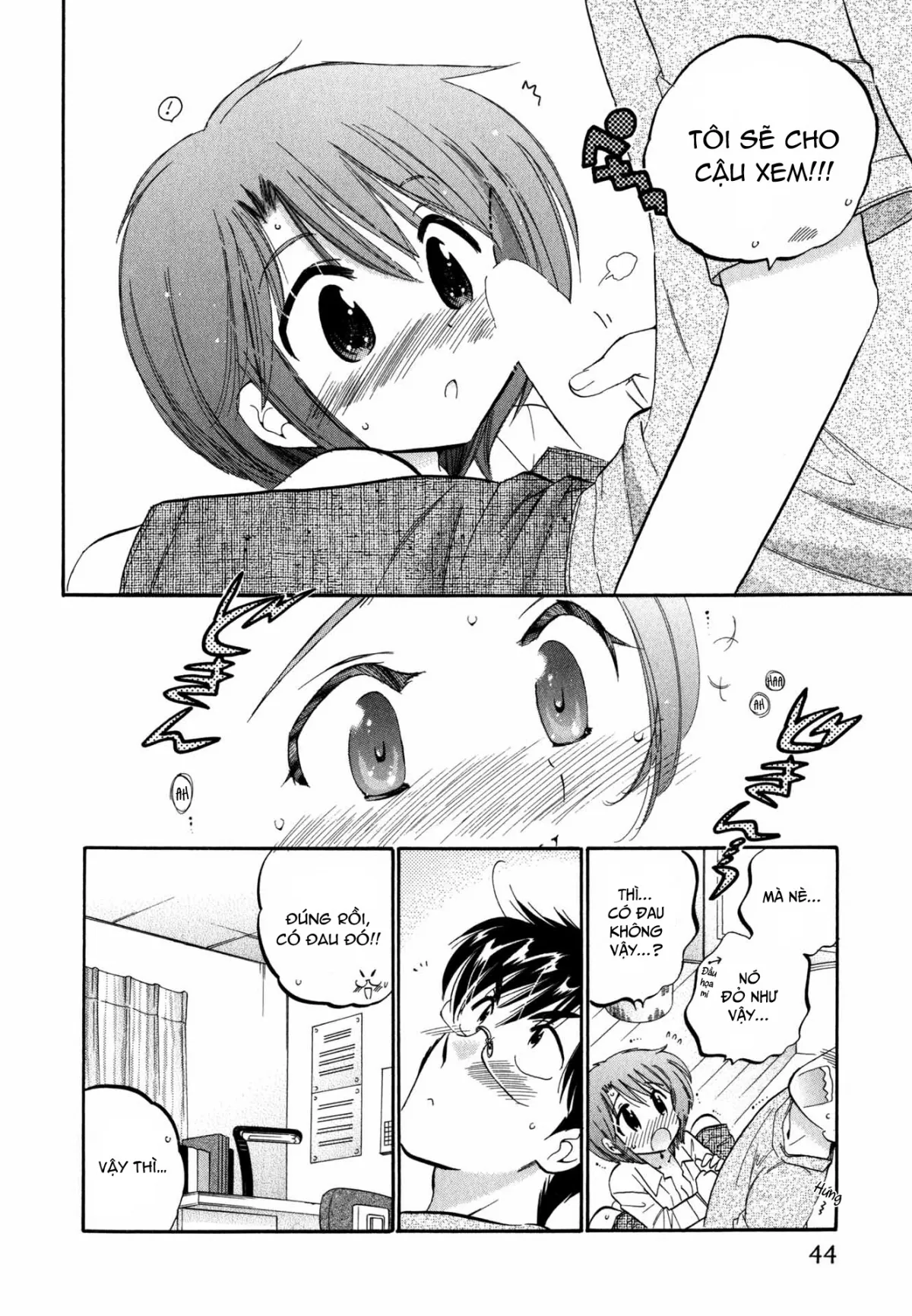 HentaiVN.net - Ảnh 18 - Vợ tôi là chủ tịch hội học sinh [Okusama wa Seito Kaichou; My Wife is Captain of Student Council] - Chap 2: Vợ tôi học bài