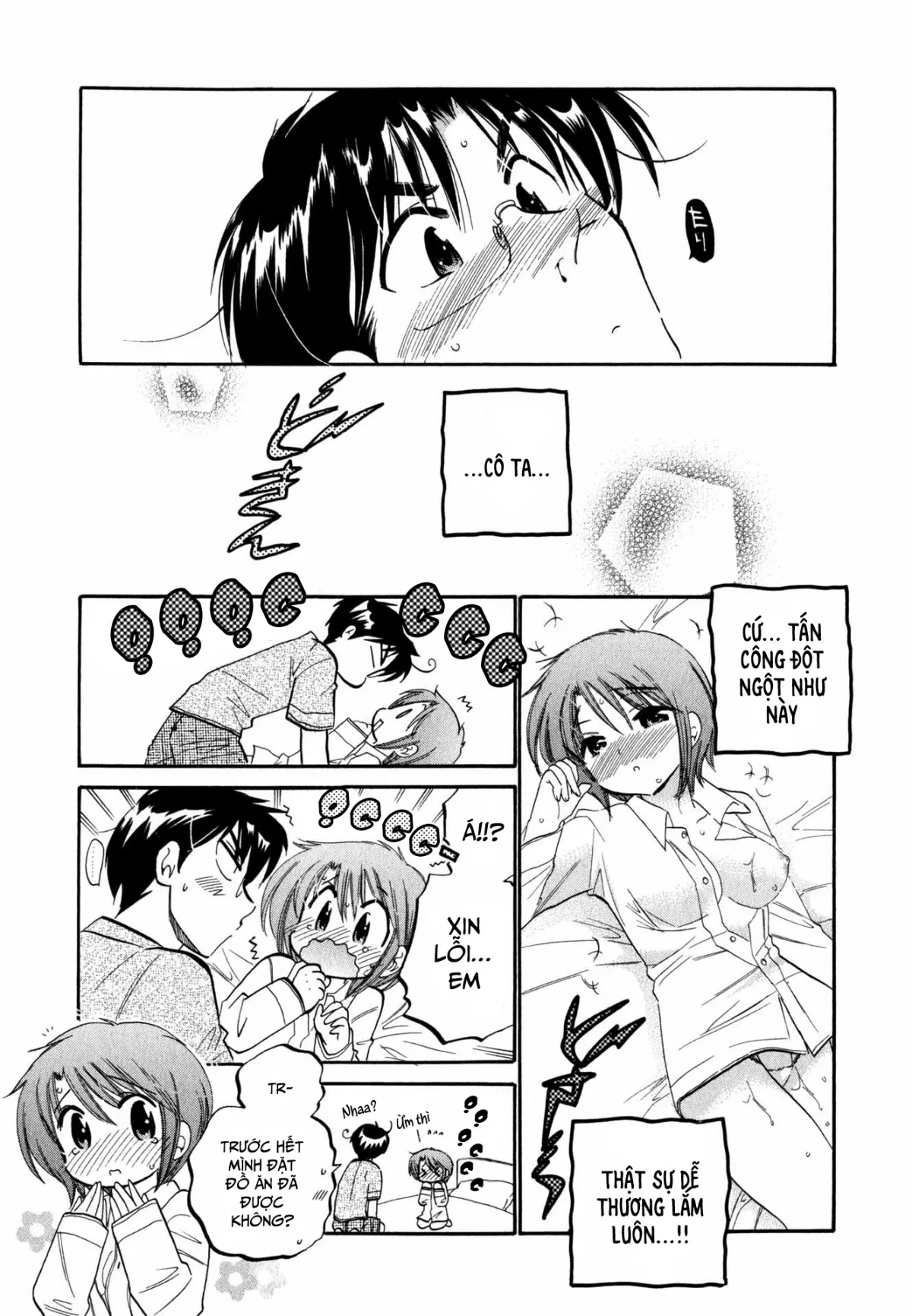 HentaiVN.net - Ảnh 21 - Vợ tôi là chủ tịch hội học sinh [Okusama wa Seito Kaichou; My Wife is Captain of Student Council] - Chap 2: Vợ tôi học bài