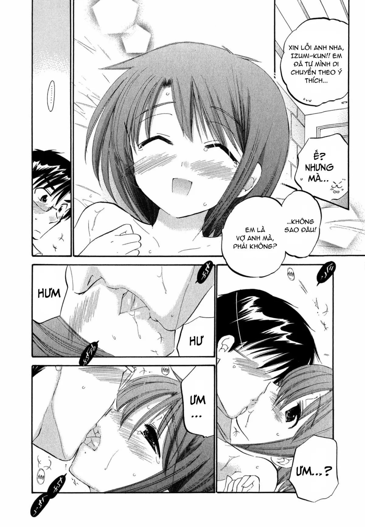 HentaiVN.net - Ảnh 18 - Vợ tôi là chủ tịch hội học sinh [Okusama wa Seito Kaichou; My Wife is Captain of Student Council] - Chap 3: Vợ tôi đi thị sát