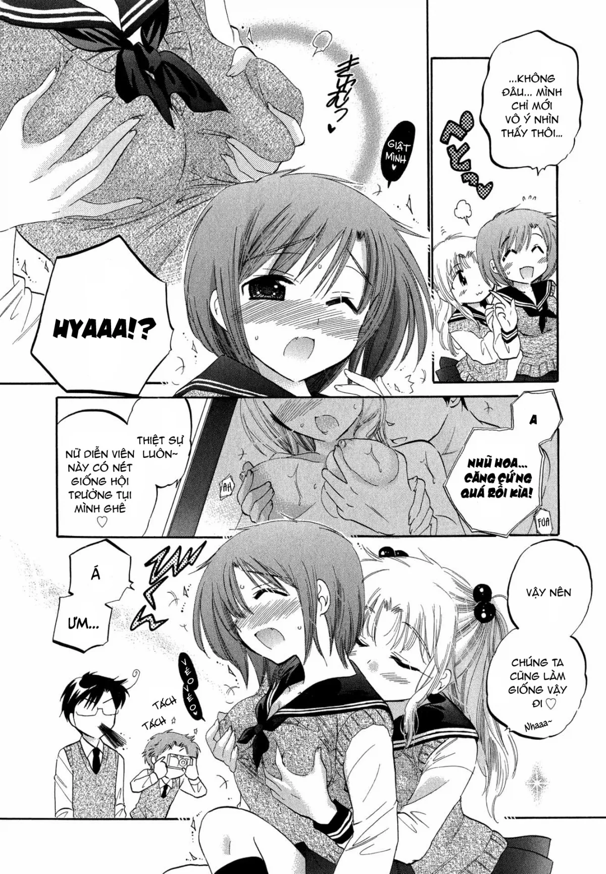 HentaiVN.net - Ảnh 8 - Vợ tôi là chủ tịch hội học sinh [Okusama wa Seito Kaichou; My Wife is Captain of Student Council] - Chap 3: Vợ tôi đi thị sát