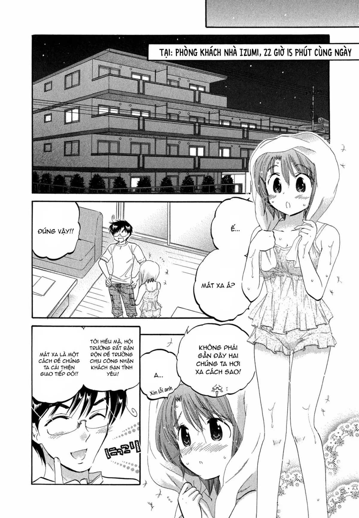 HentaiVN.net - Ảnh 10 - Vợ tôi là chủ tịch hội học sinh [Okusama wa Seito Kaichou; My Wife is Captain of Student Council] - Chap 4: Vợ tôi cảm thấy mệt mỏi