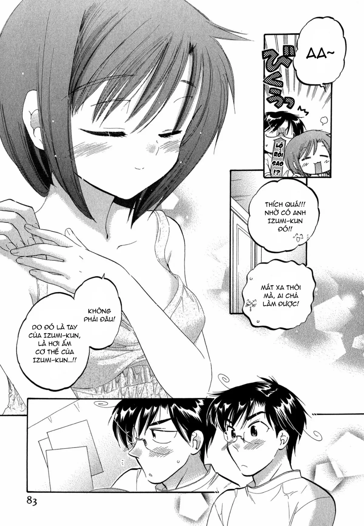 HentaiVN.net - Ảnh 13 - Vợ tôi là chủ tịch hội học sinh [Okusama wa Seito Kaichou; My Wife is Captain of Student Council] - Chap 4: Vợ tôi cảm thấy mệt mỏi