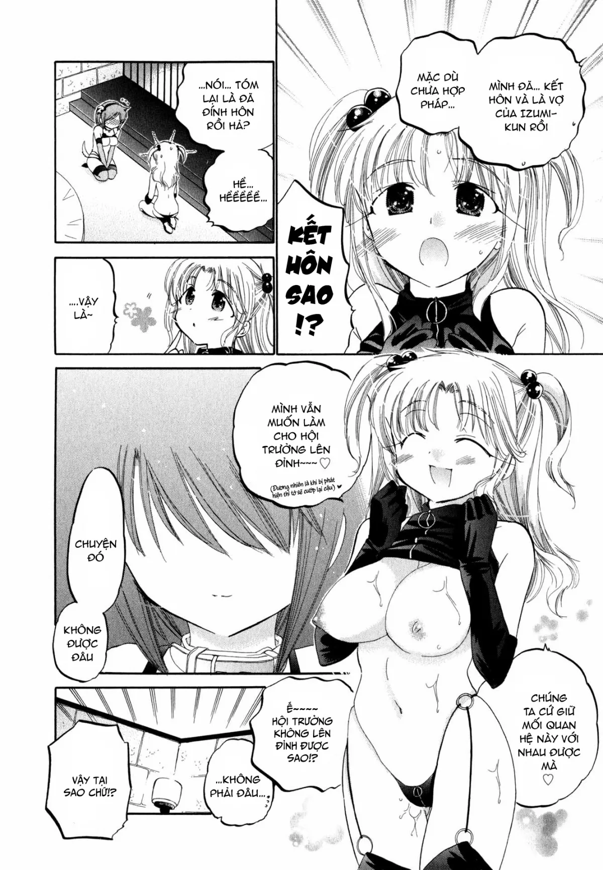 HentaiVN.net - Ảnh 20 - Vợ tôi là chủ tịch hội học sinh [Okusama wa Seito Kaichou; My Wife is Captain of Student Council] - Chap 5: Vợ tôi đi thị sát lần 2