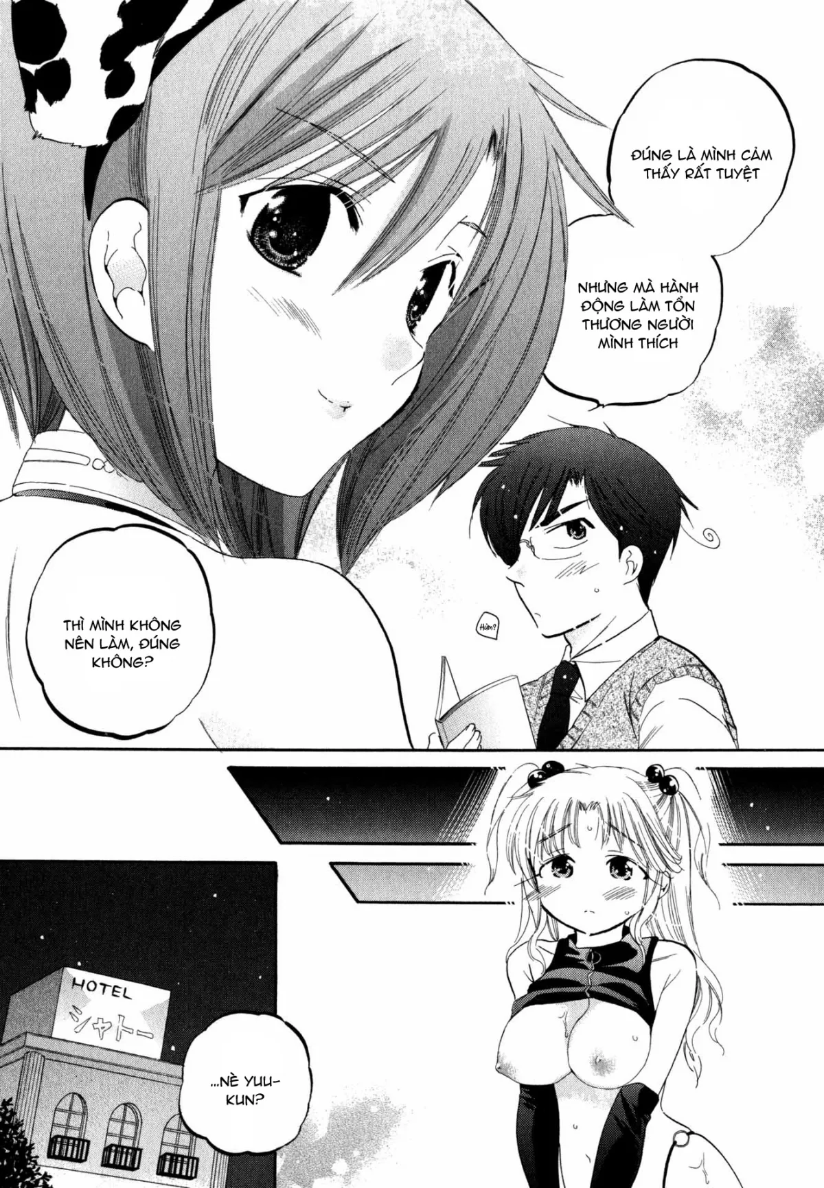 HentaiVN.net - Ảnh 21 - Vợ tôi là chủ tịch hội học sinh [Okusama wa Seito Kaichou; My Wife is Captain of Student Council] - Chap 5: Vợ tôi đi thị sát lần 2