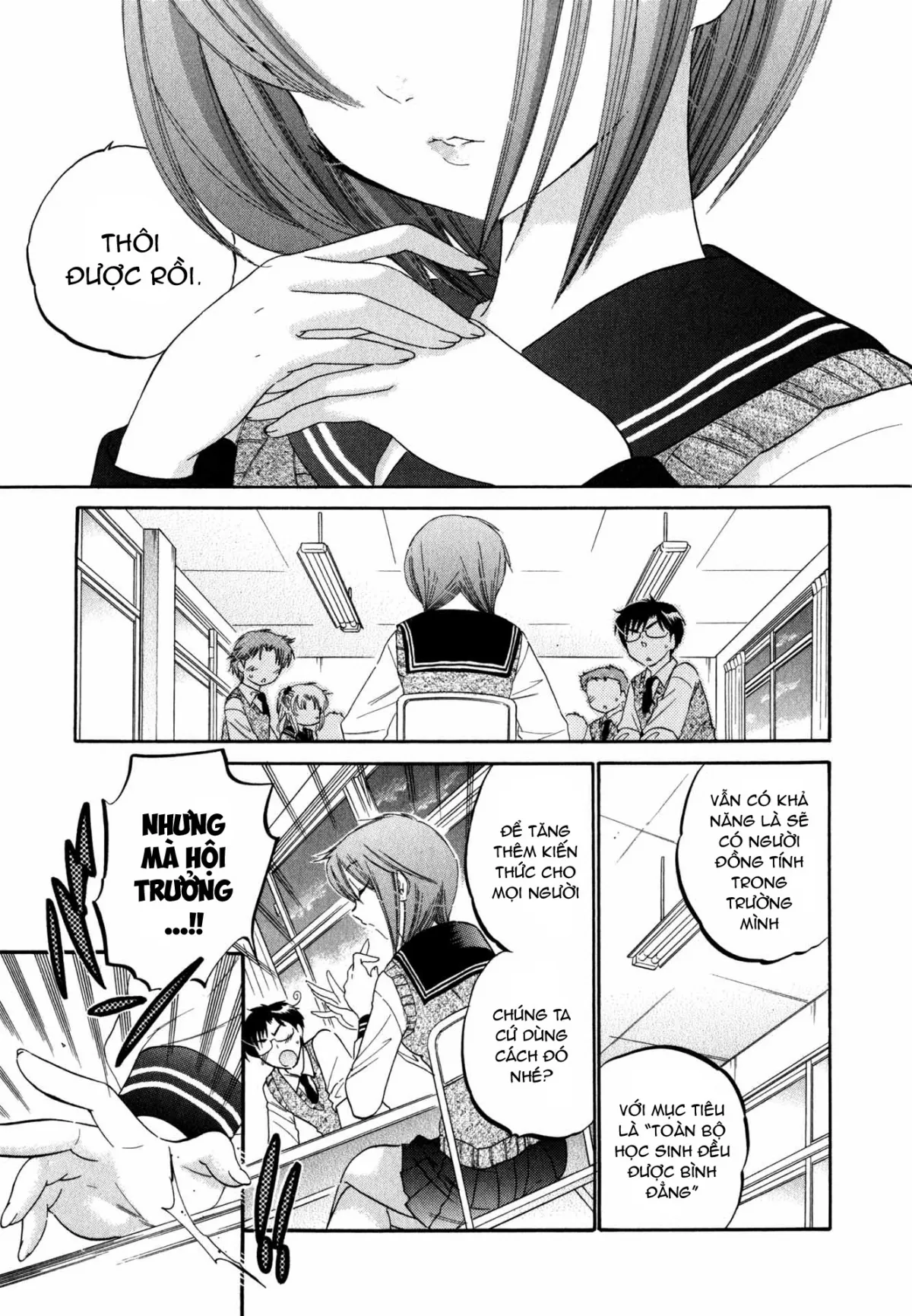 HentaiVN.net - Ảnh 5 - Vợ tôi là chủ tịch hội học sinh [Okusama wa Seito Kaichou; My Wife is Captain of Student Council] - Chap 5: Vợ tôi đi thị sát lần 2