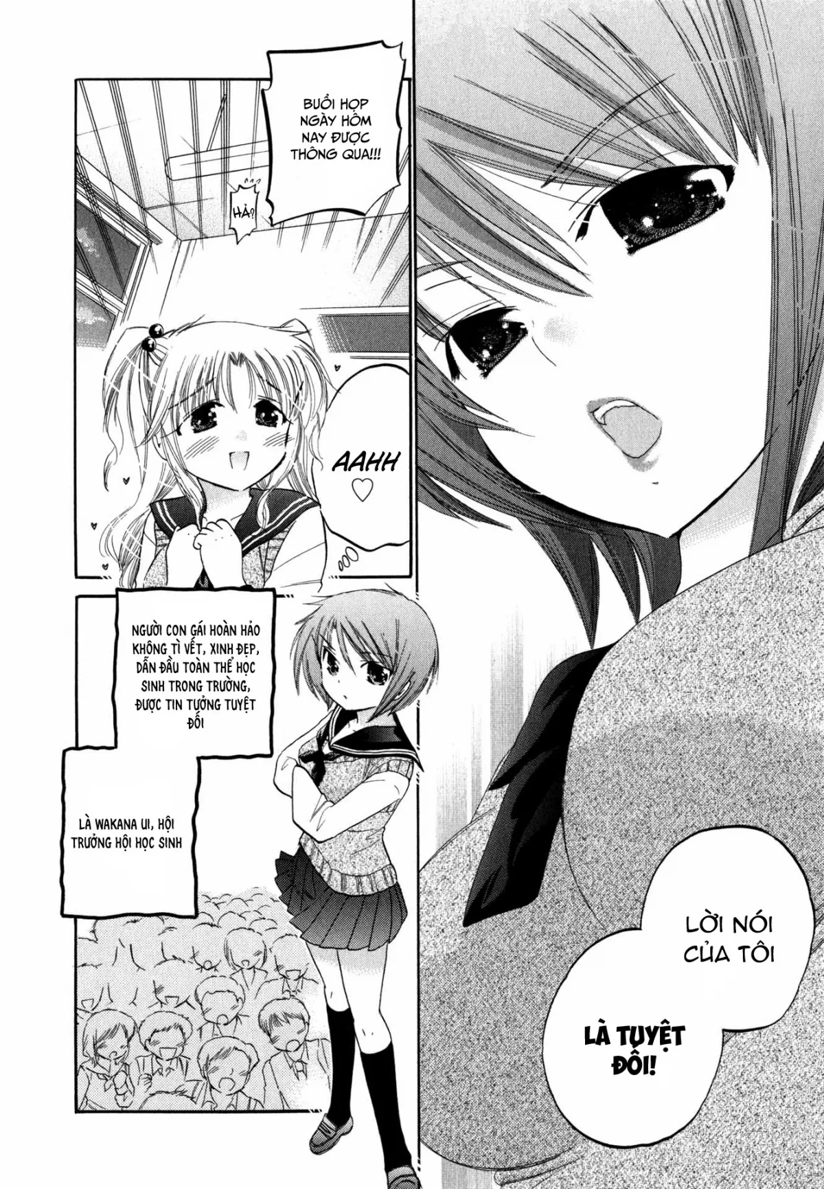 HentaiVN.net - Ảnh 6 - Vợ tôi là chủ tịch hội học sinh [Okusama wa Seito Kaichou; My Wife is Captain of Student Council] - Chap 5: Vợ tôi đi thị sát lần 2