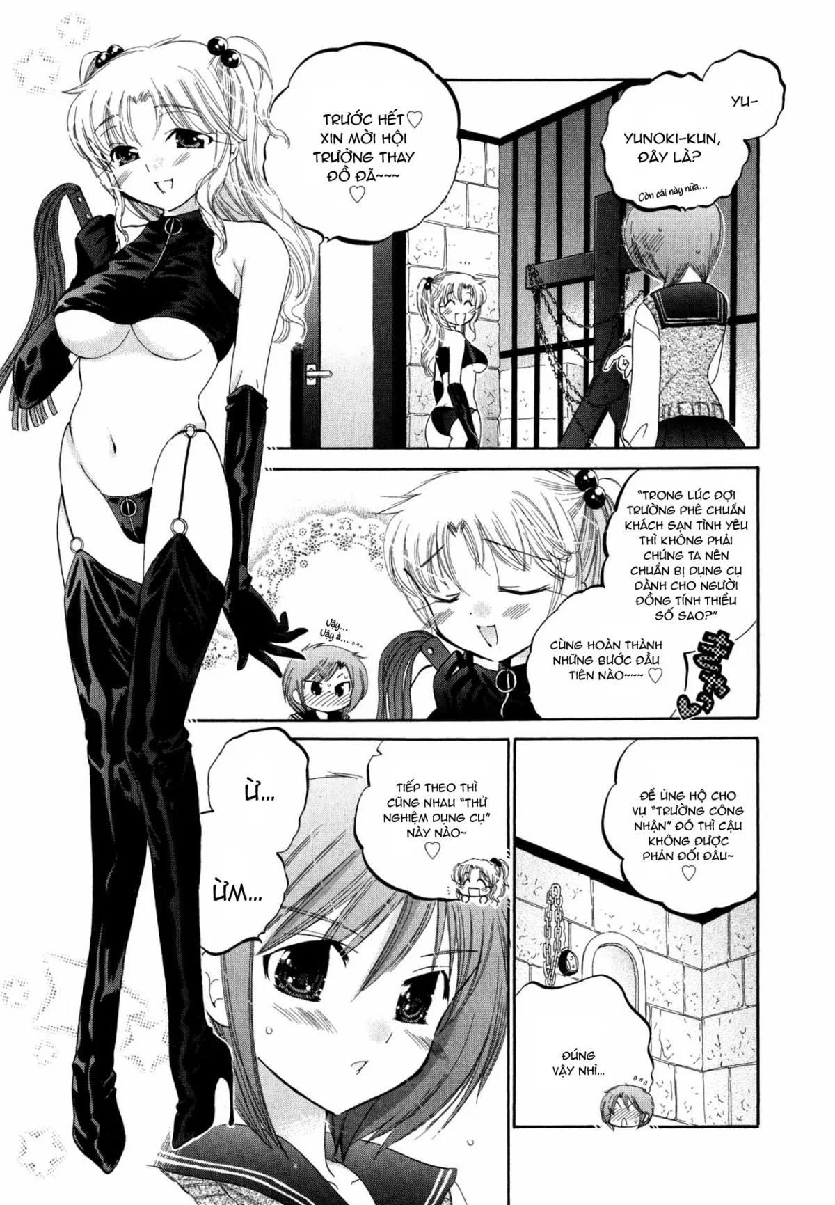 HentaiVN.net - Ảnh 9 - Vợ tôi là chủ tịch hội học sinh [Okusama wa Seito Kaichou; My Wife is Captain of Student Council] - Chap 5: Vợ tôi đi thị sát lần 2