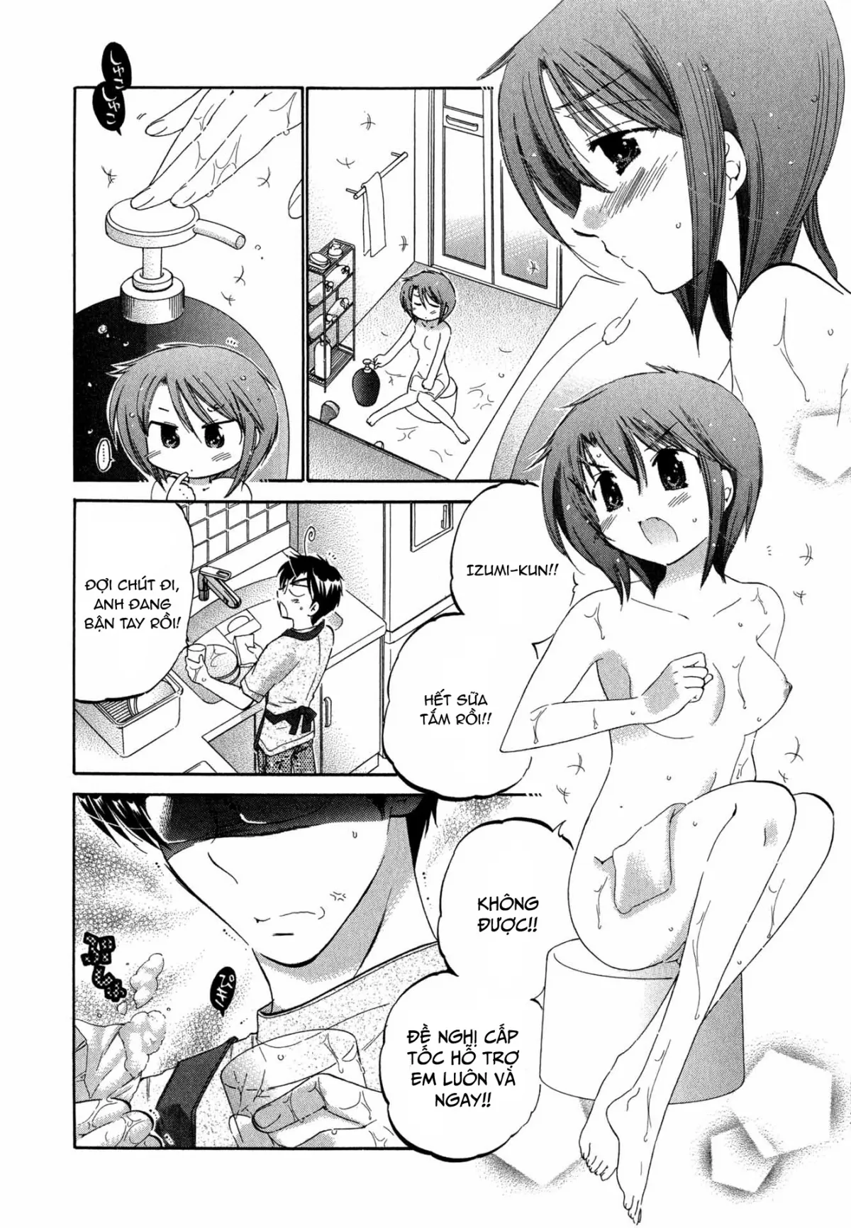 HentaiVN.net - Ảnh 10 - Vợ tôi là chủ tịch hội học sinh [Okusama wa Seito Kaichou; My Wife is Captain of Student Council] - Chap 6: Vợ tôi giận dỗi