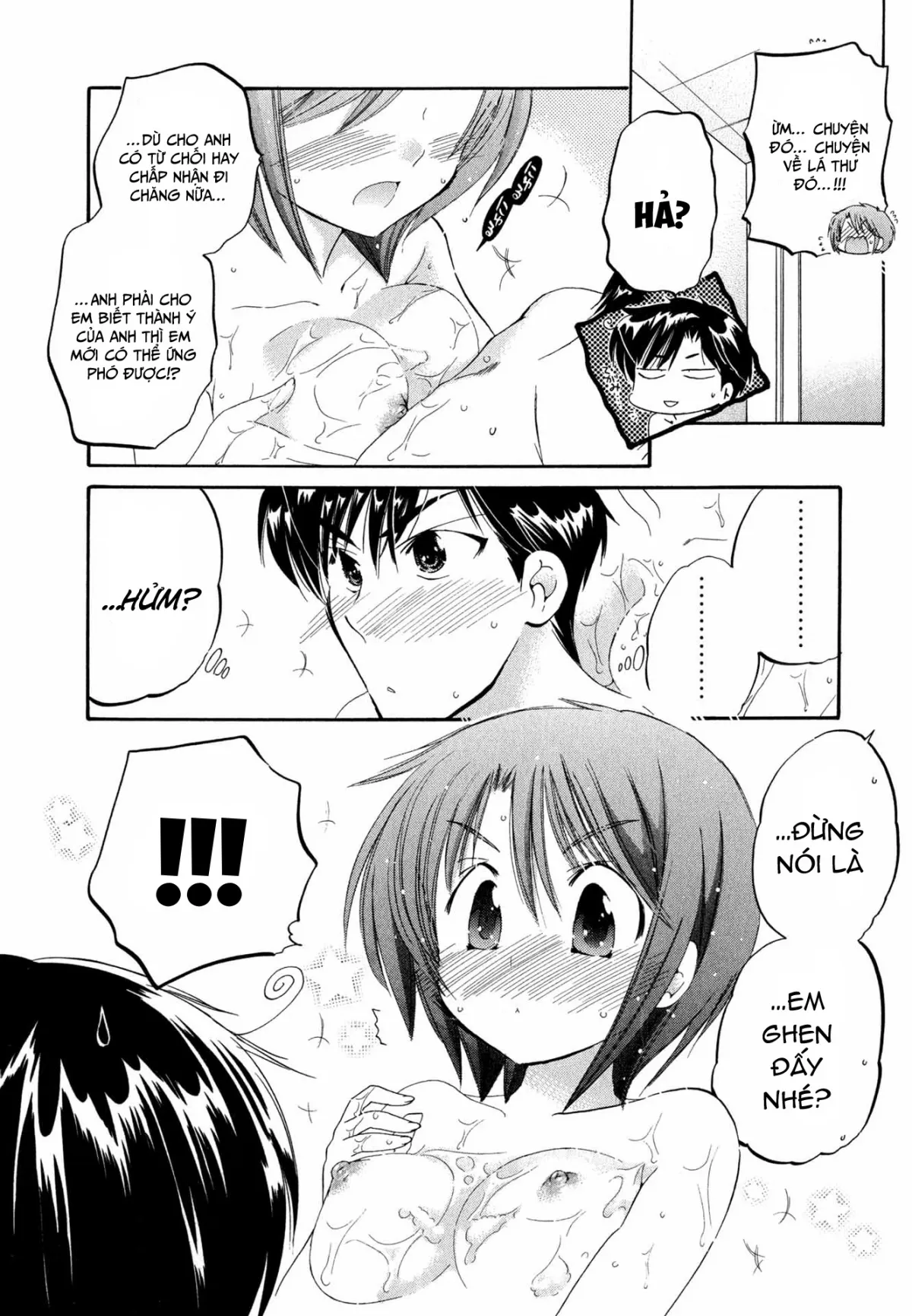 HentaiVN.net - Ảnh 16 - Vợ tôi là chủ tịch hội học sinh [Okusama wa Seito Kaichou; My Wife is Captain of Student Council] - Chap 6: Vợ tôi giận dỗi