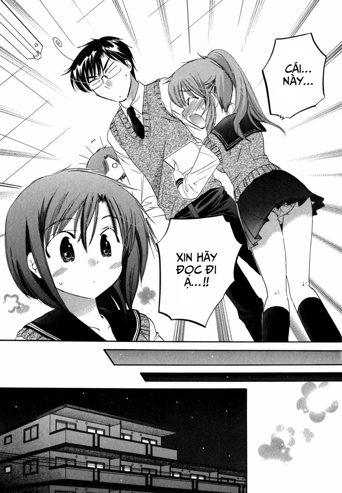 HentaiVN.net - Ảnh 5 - Vợ tôi là chủ tịch hội học sinh [Okusama wa Seito Kaichou; My Wife is Captain of Student Council] - Chap 6: Vợ tôi giận dỗi