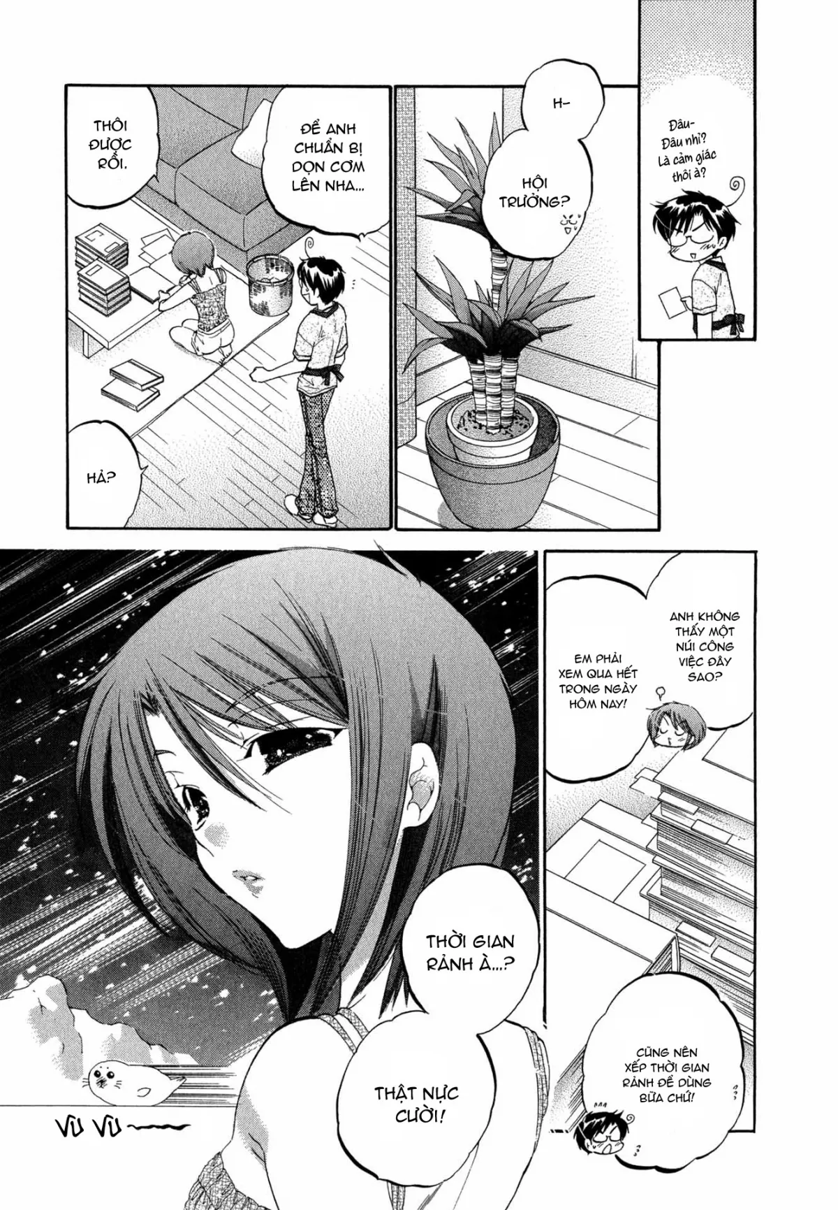 HentaiVN.net - Ảnh 7 - Vợ tôi là chủ tịch hội học sinh [Okusama wa Seito Kaichou; My Wife is Captain of Student Council] - Chap 6: Vợ tôi giận dỗi