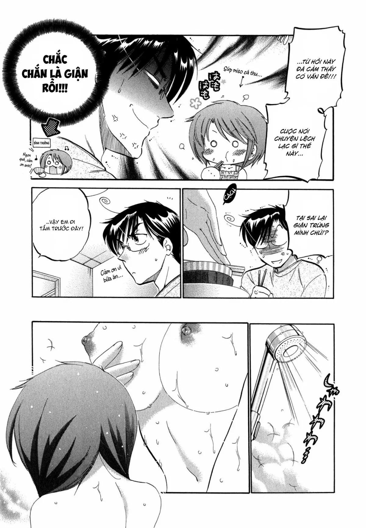 HentaiVN.net - Ảnh 9 - Vợ tôi là chủ tịch hội học sinh [Okusama wa Seito Kaichou; My Wife is Captain of Student Council] - Chap 6: Vợ tôi giận dỗi