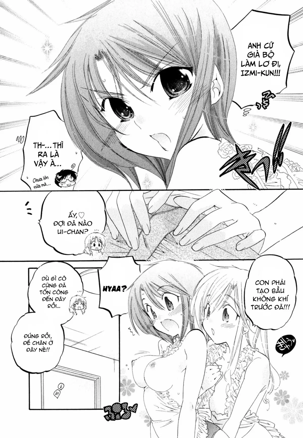 HentaiVN.net - Ảnh 12 - Vợ tôi là chủ tịch hội học sinh [Okusama wa Seito Kaichou; My Wife is Captain of Student Council] - Chap 7: Vợ tôi và mẹ vợ