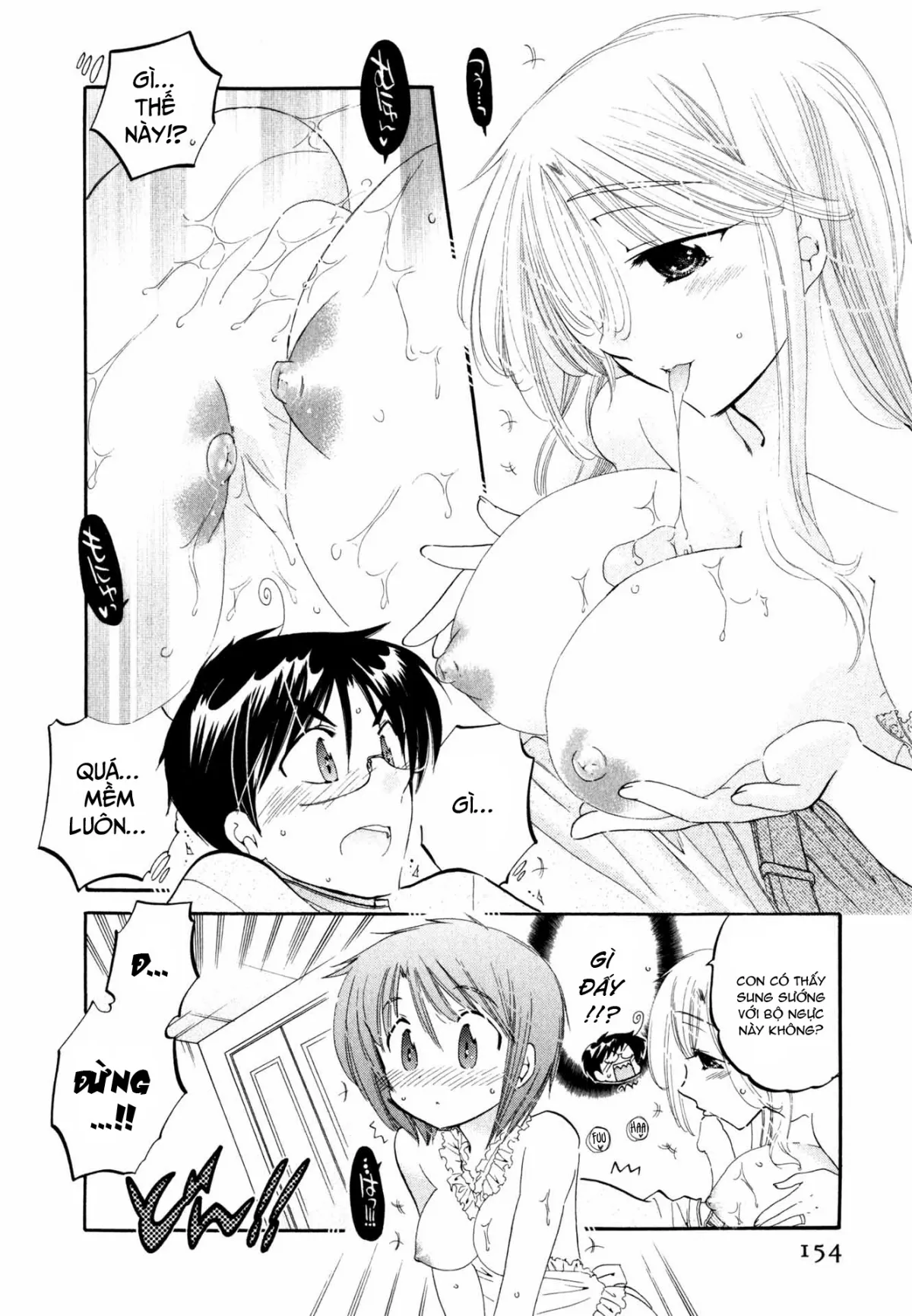 HentaiVN.net - Ảnh 16 - Vợ tôi là chủ tịch hội học sinh [Okusama wa Seito Kaichou; My Wife is Captain of Student Council] - Chap 7: Vợ tôi và mẹ vợ