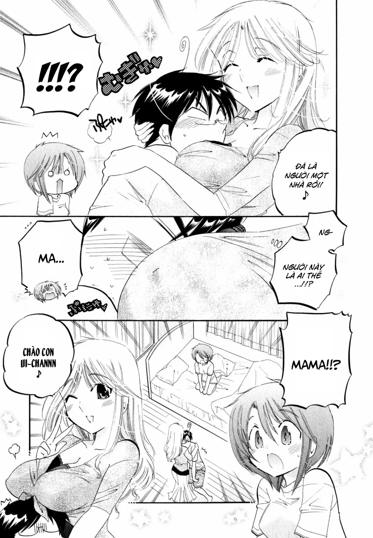 HentaiVN.net - Ảnh 5 - Vợ tôi là chủ tịch hội học sinh [Okusama wa Seito Kaichou; My Wife is Captain of Student Council] - Chap 7: Vợ tôi và mẹ vợ