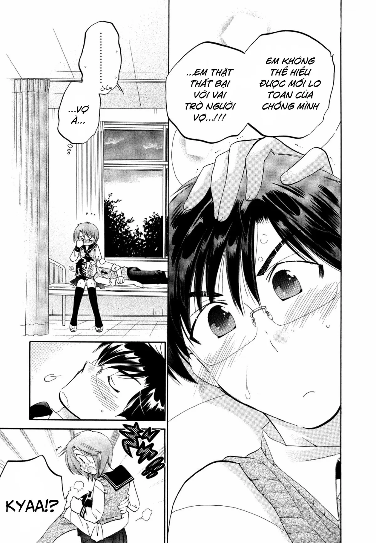 HentaiVN.net - Ảnh 11 - Vợ tôi là chủ tịch hội học sinh [Okusama wa Seito Kaichou; My Wife is Captain of Student Council] - Chap 8: Vợ chồng tôi (HẾT)
