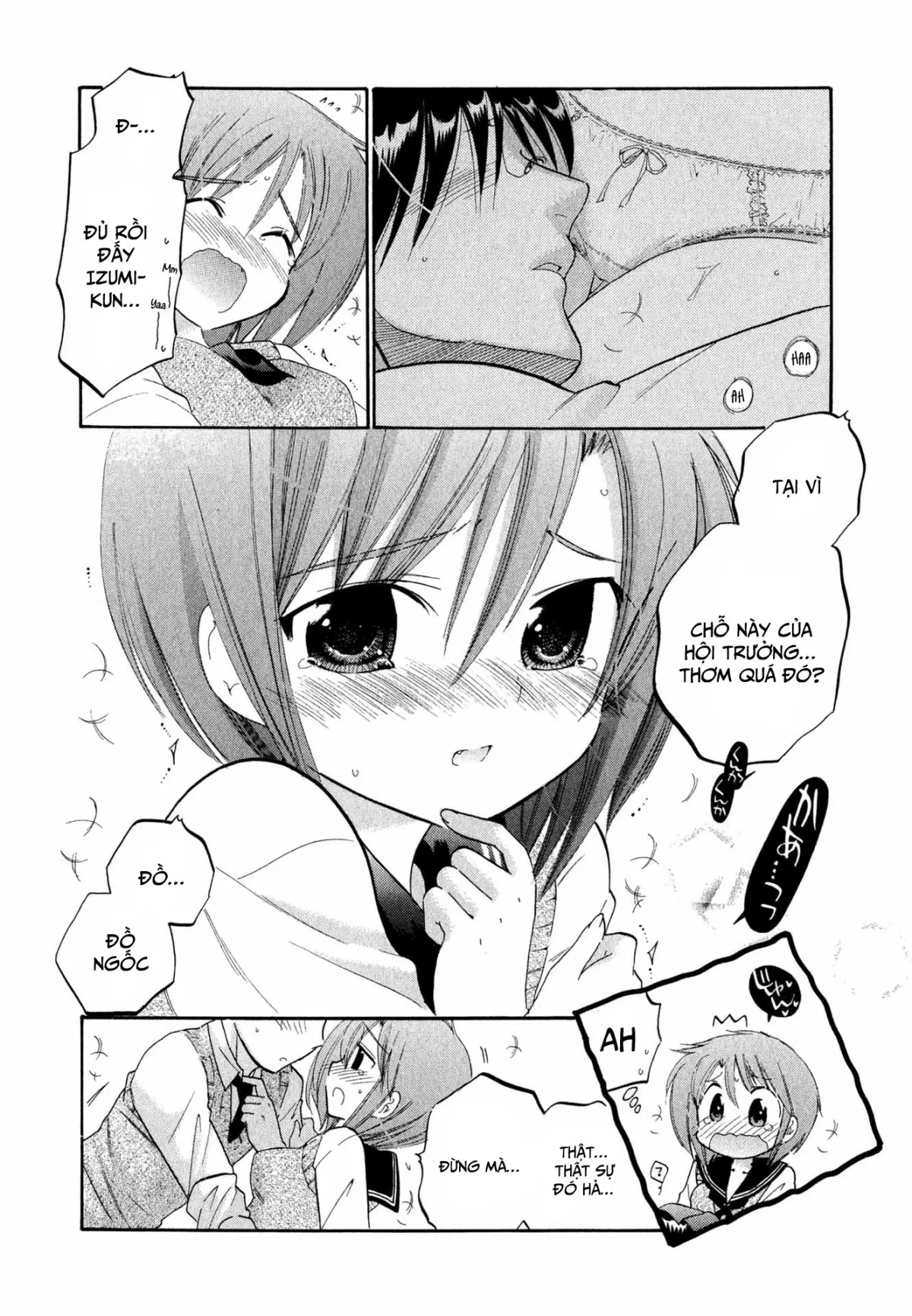 HentaiVN.net - Ảnh 14 - Vợ tôi là chủ tịch hội học sinh [Okusama wa Seito Kaichou; My Wife is Captain of Student Council] - Chap 8: Vợ chồng tôi (HẾT)